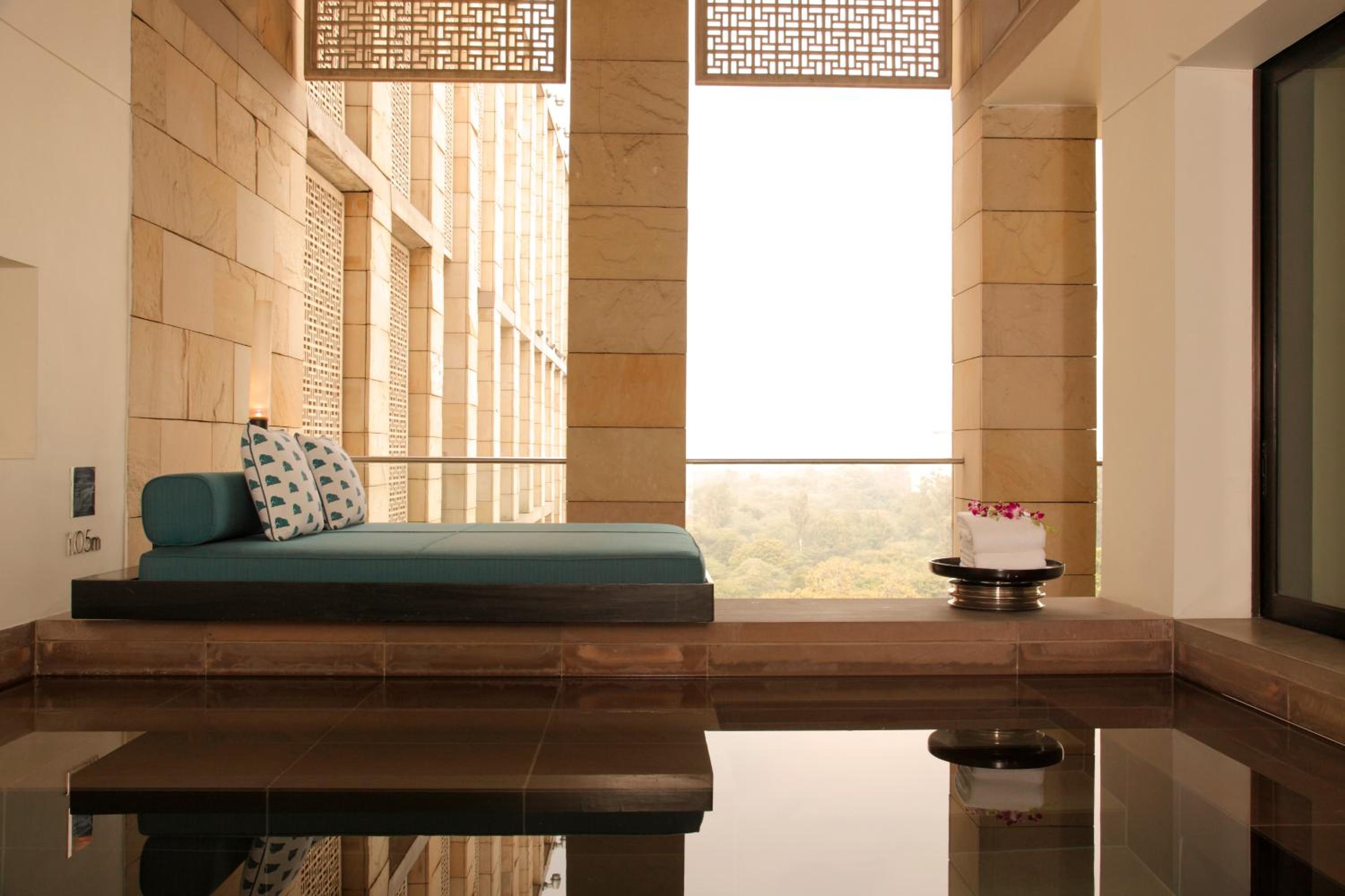 Lodhi Deluxe King Suite with Private Plunge Pool with Happy Hours at Safari Lounge 5 to 7 pm, Buy 01 drink and get another drink complimentary (spirits), 1200 spa credit per booking