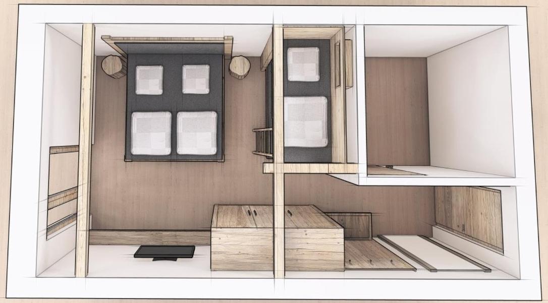Quadruple Room with Balcony - Photo 2