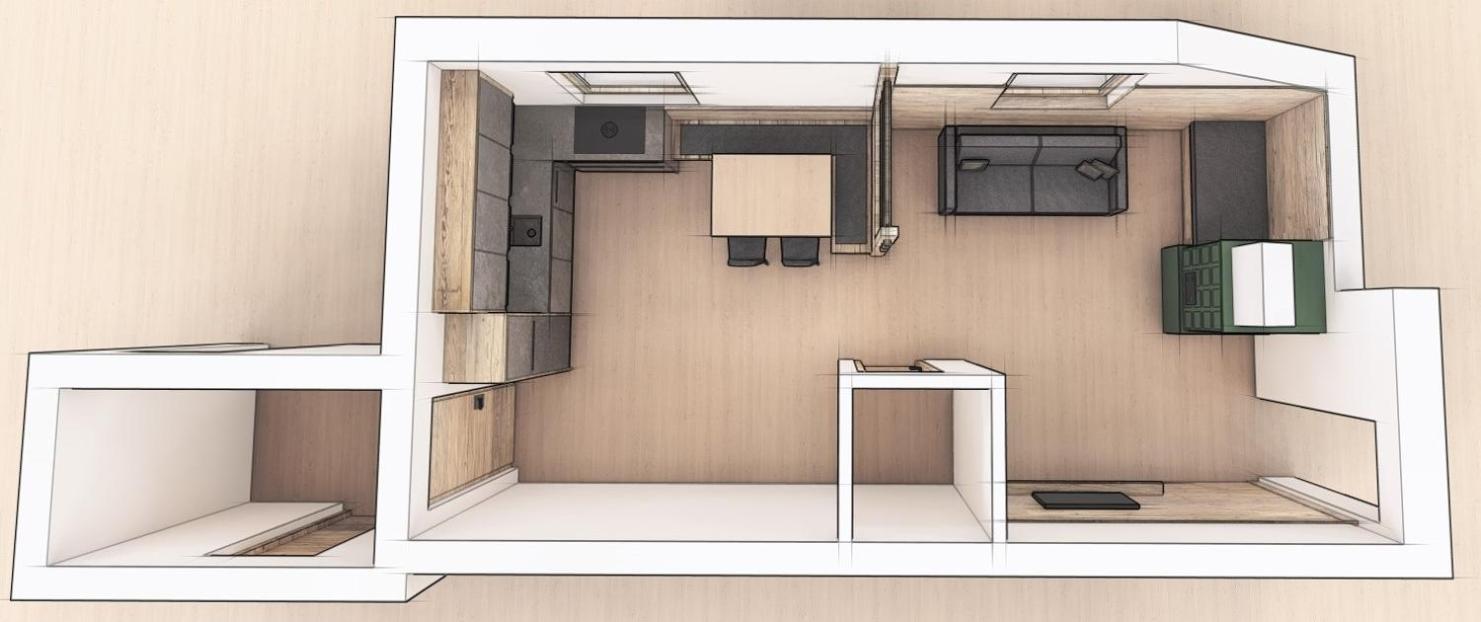 Two-Bedroom Apartment photo 2