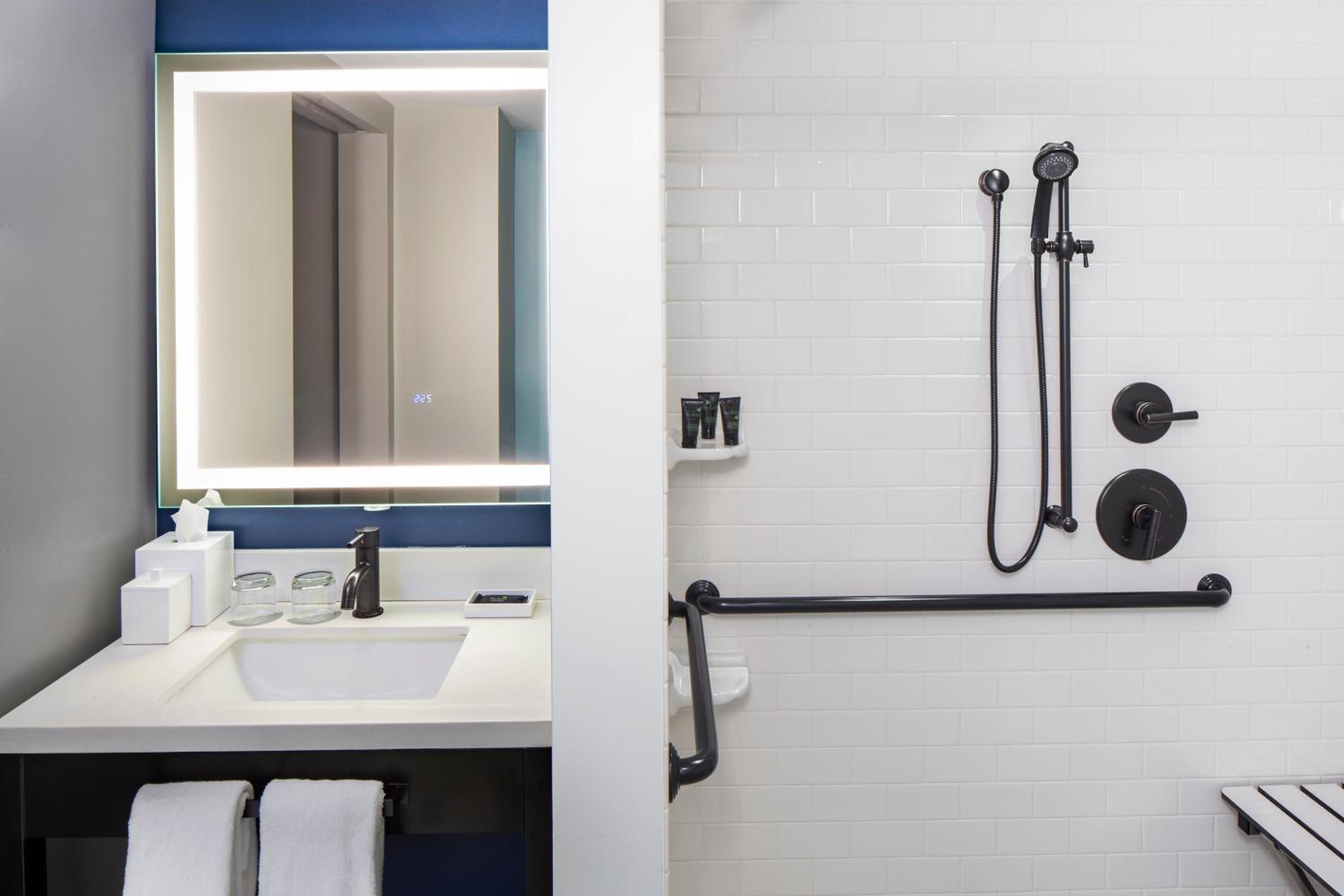 King Room with Roll-In Shower - Disability Access