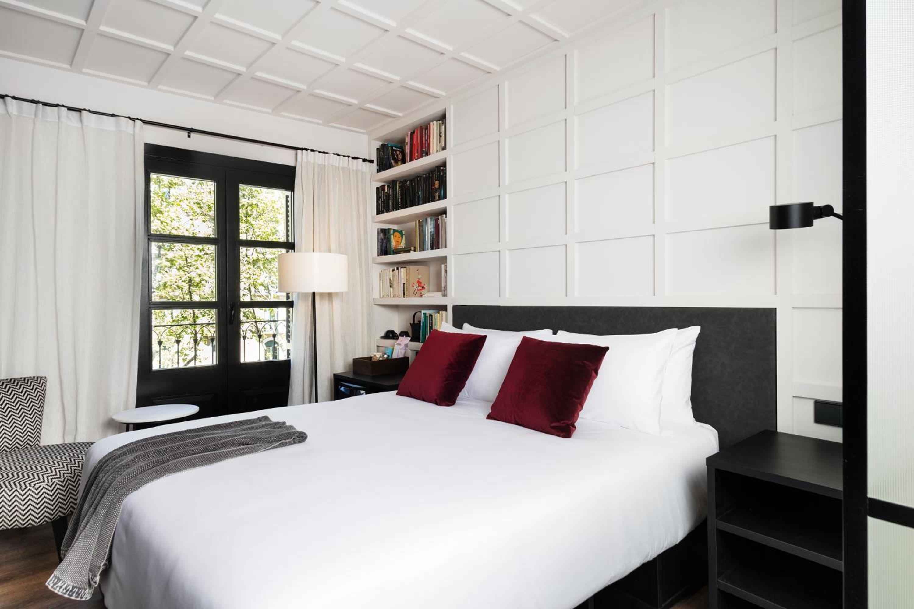 Habitación Doble Estándar con vistas a las Ramblas