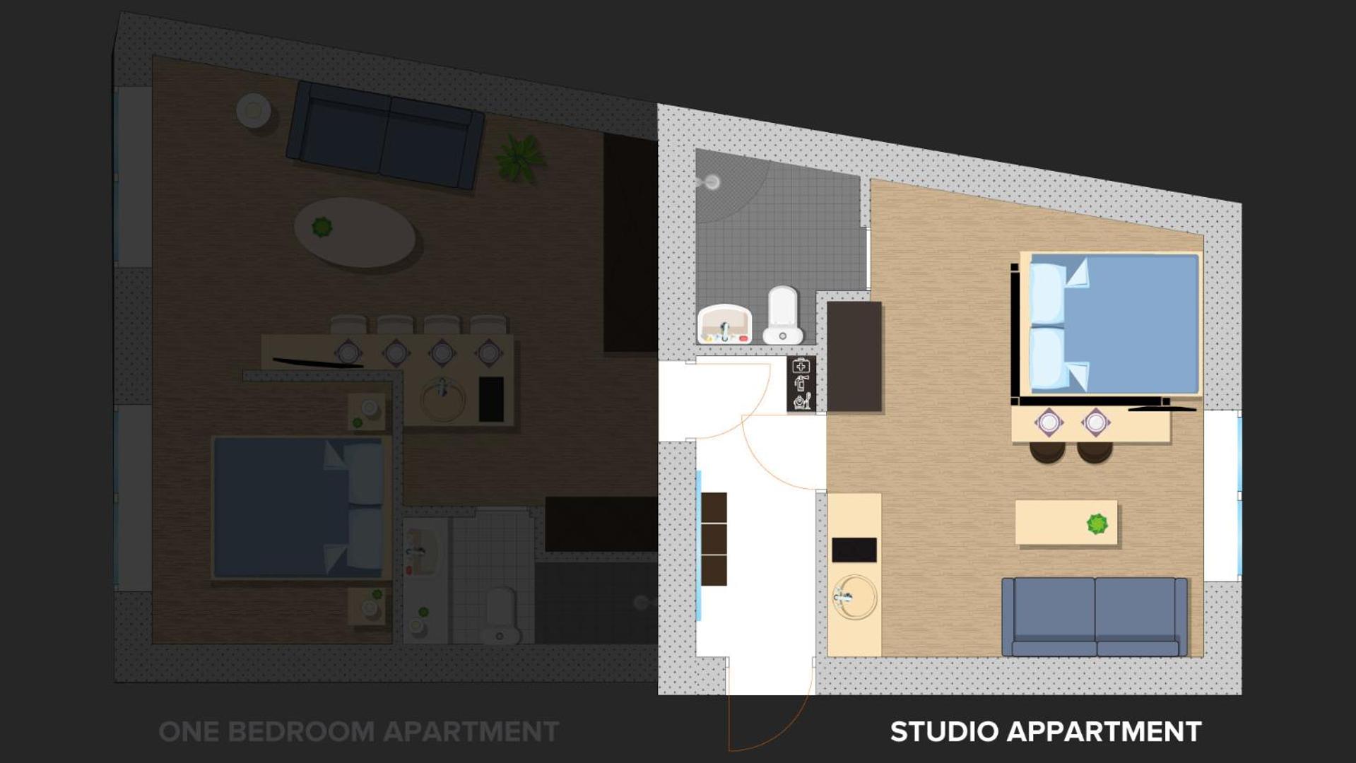 Studio Apartment - Photo 38