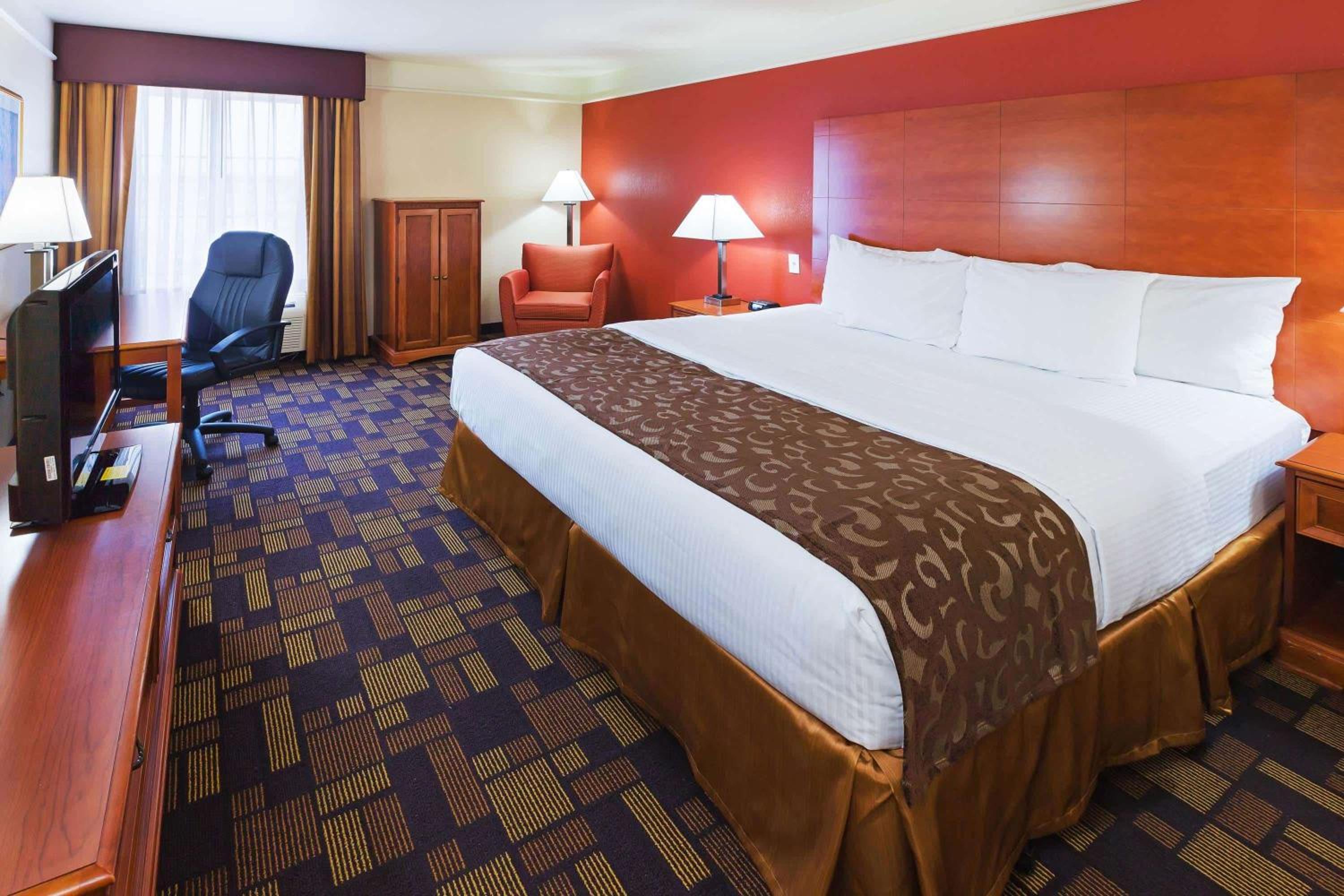 King Room with Roll-In Shower - Mobility/Hearing Accessible - Non-Smoking