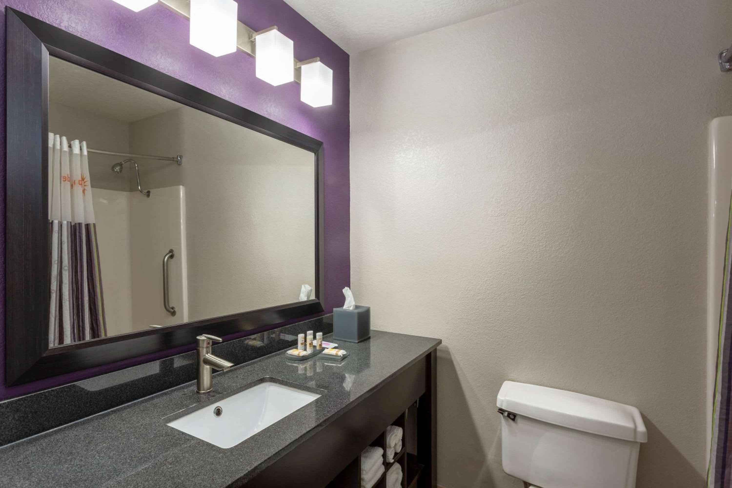 King Room with Roll-In Shower - Mobility/Hearing Accessible - Non-Smoking