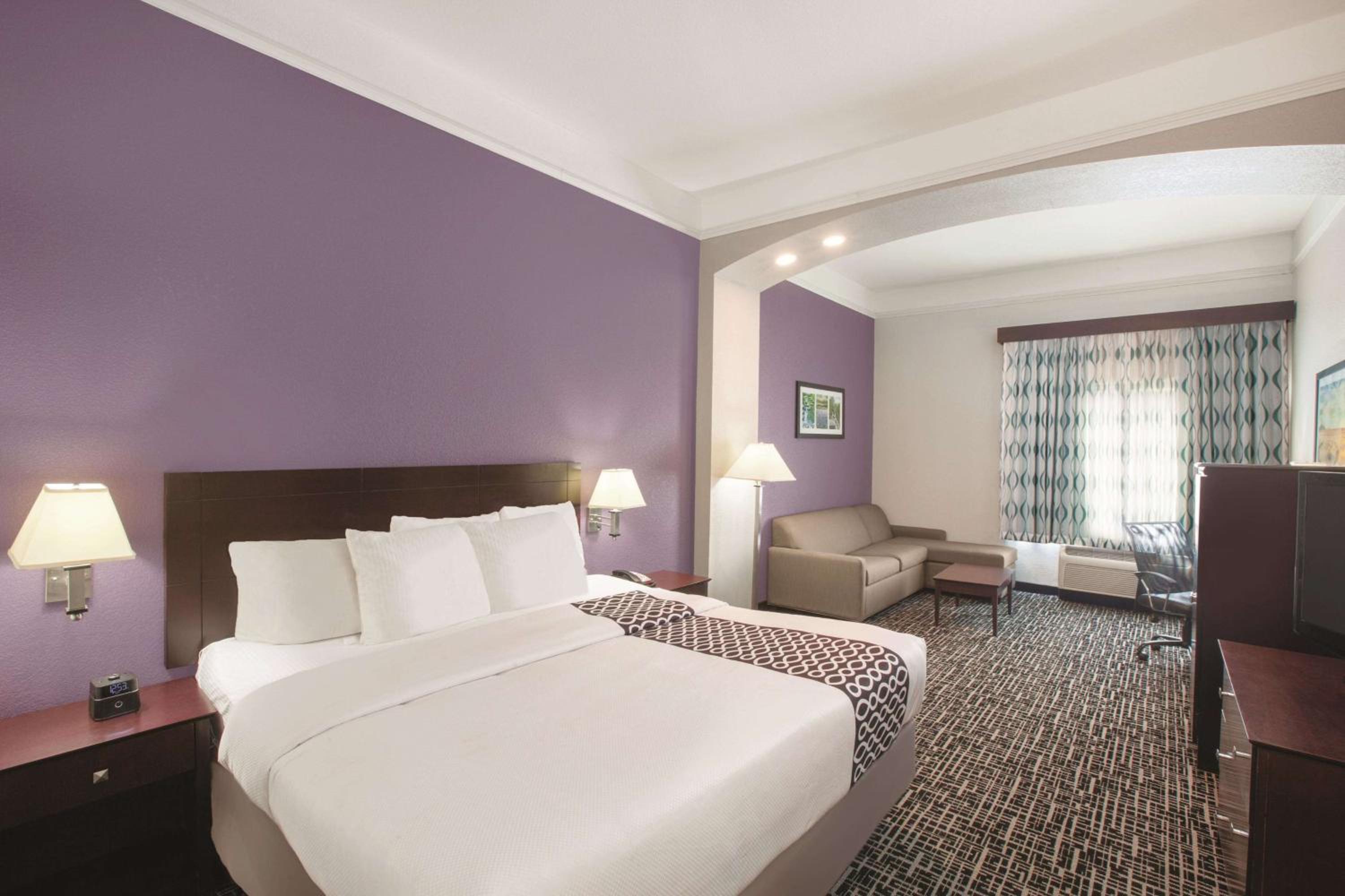 1 King Bed, Deluxe Mobility/Hearing Accessible Room, Roll-In Shower, Non-Smoking - Photo 1
