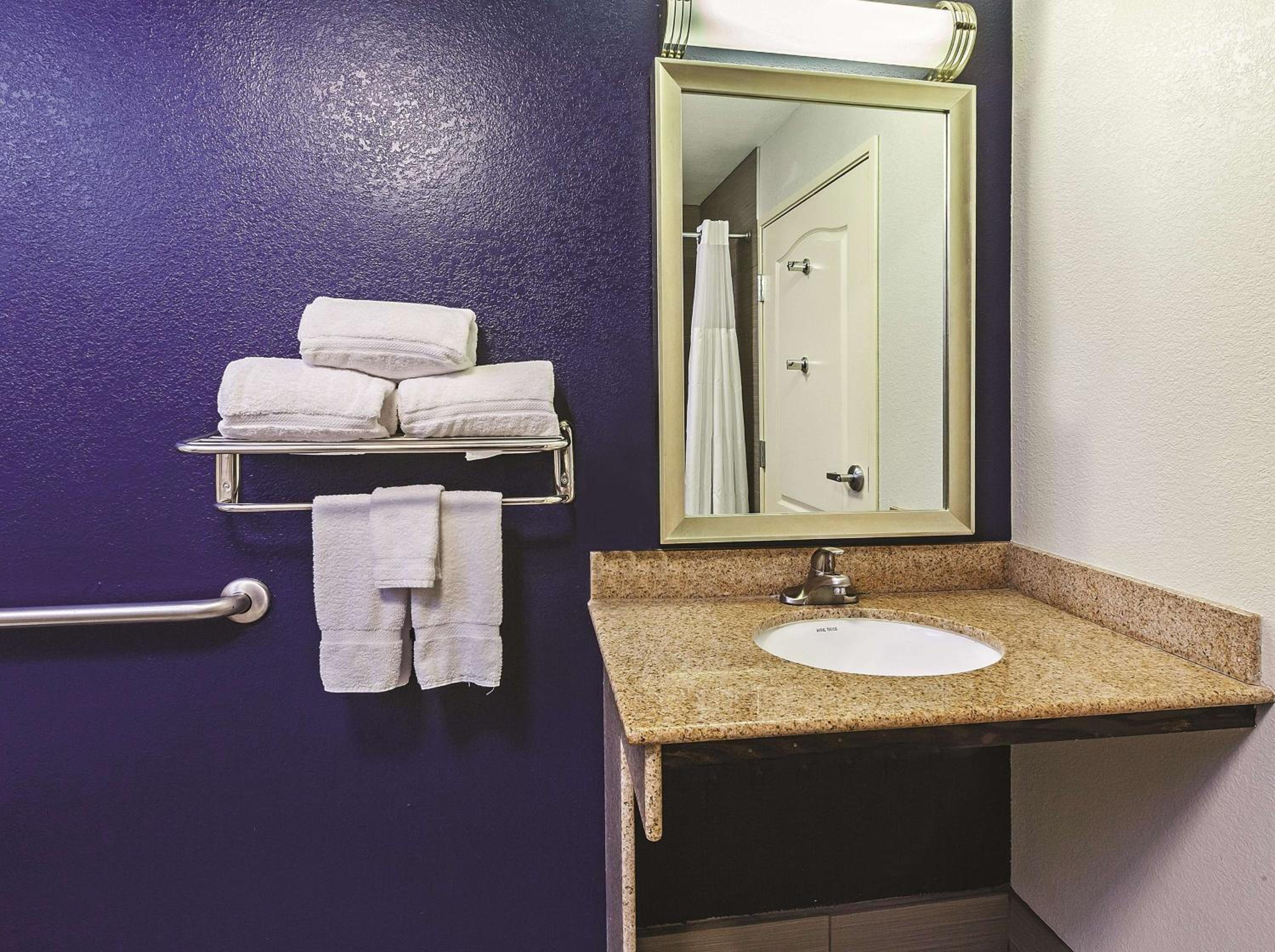 1 King Bed, Mobility/Hearing Accessible Studio Suite, Roll-In Shower,Non-Smoking - Photo 2