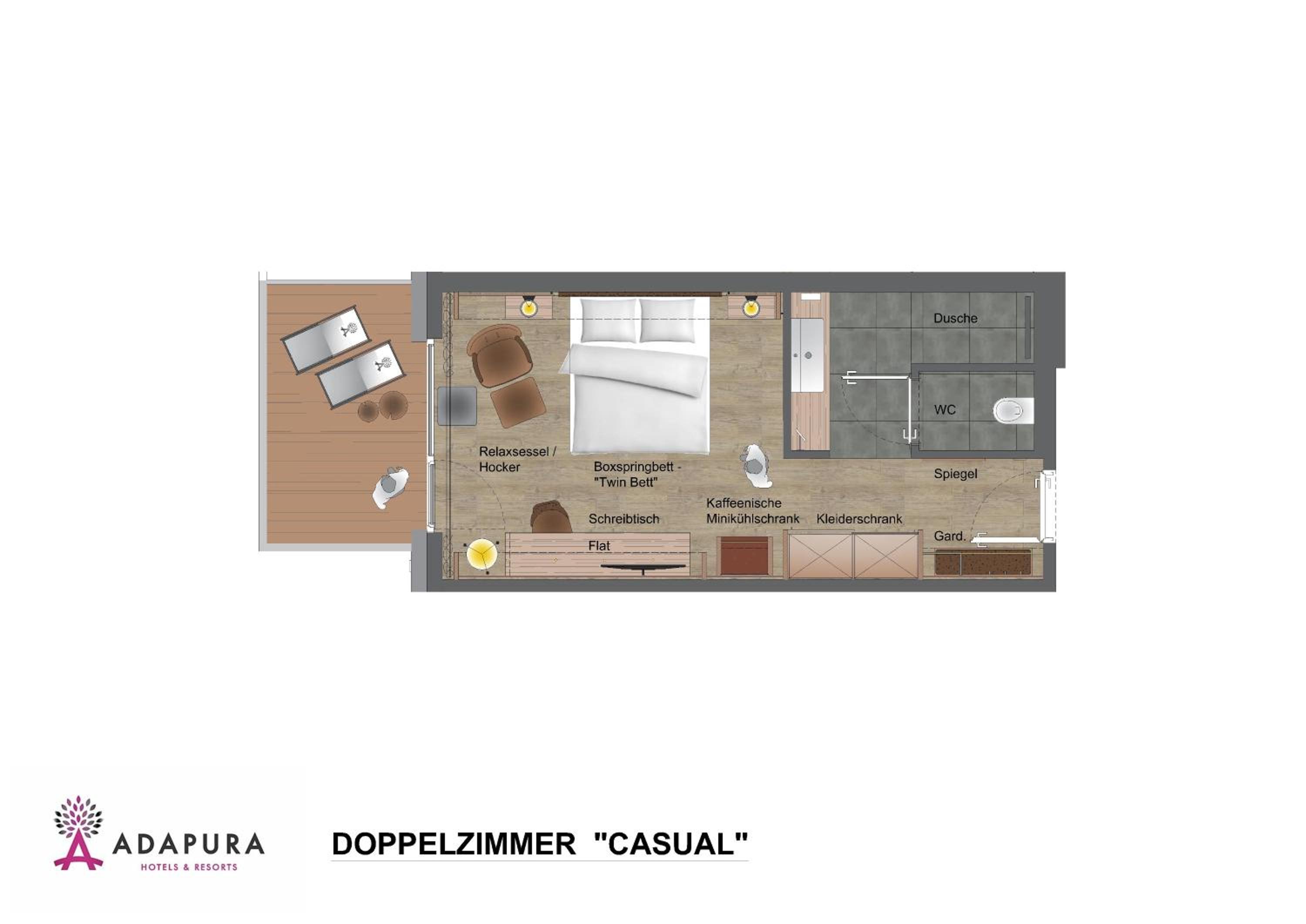 Standard Double Room- CASUAL - Photo 5