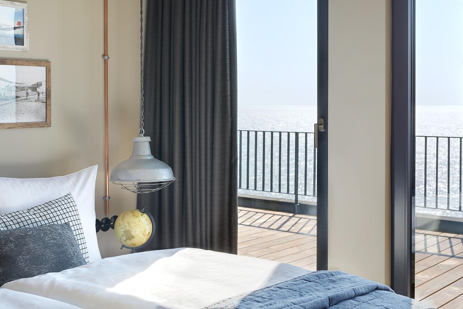 Deluxe Doppelzimmer mit Meerblick und Sauna