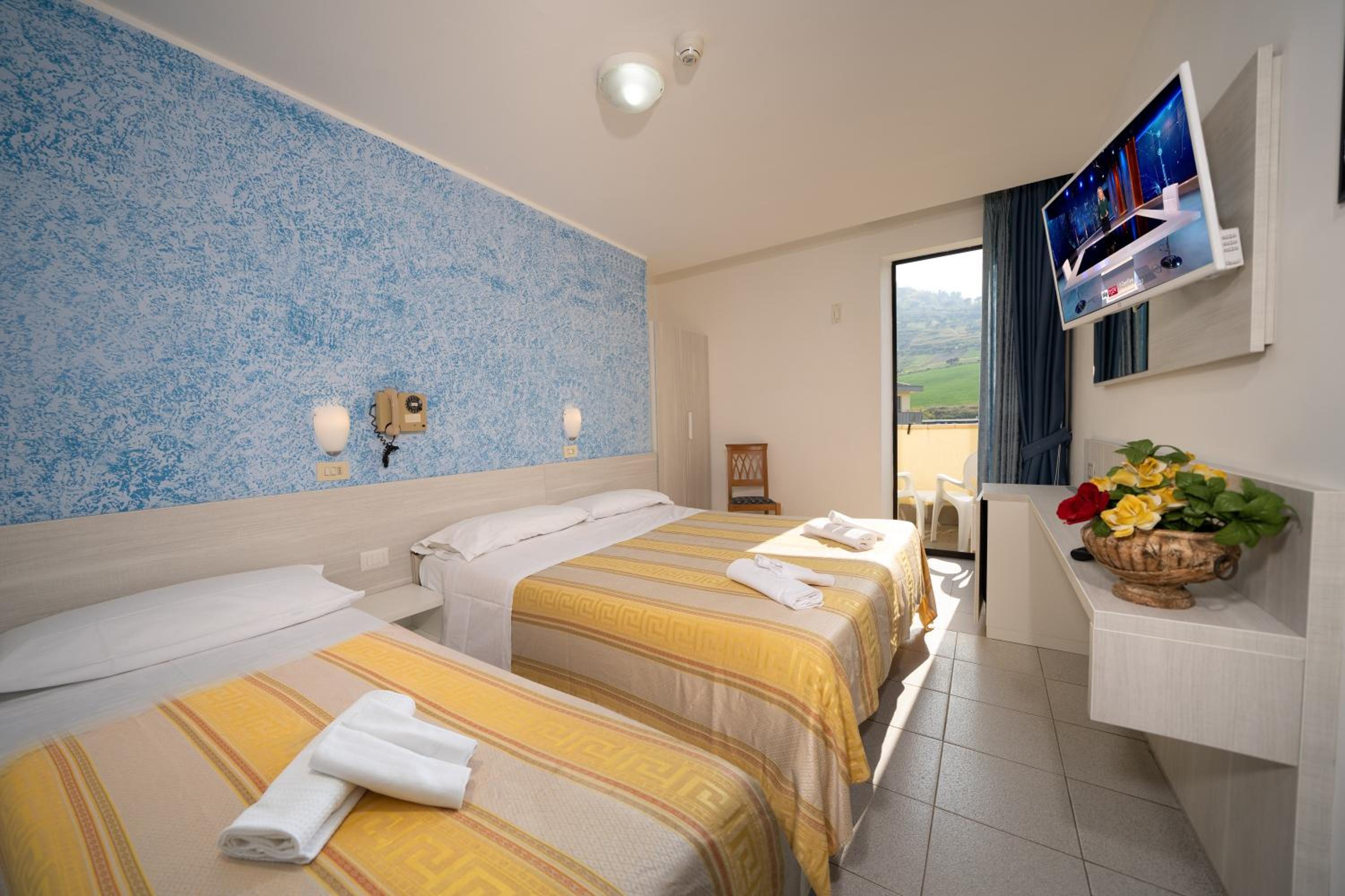 Double or Twin Room with Balcony