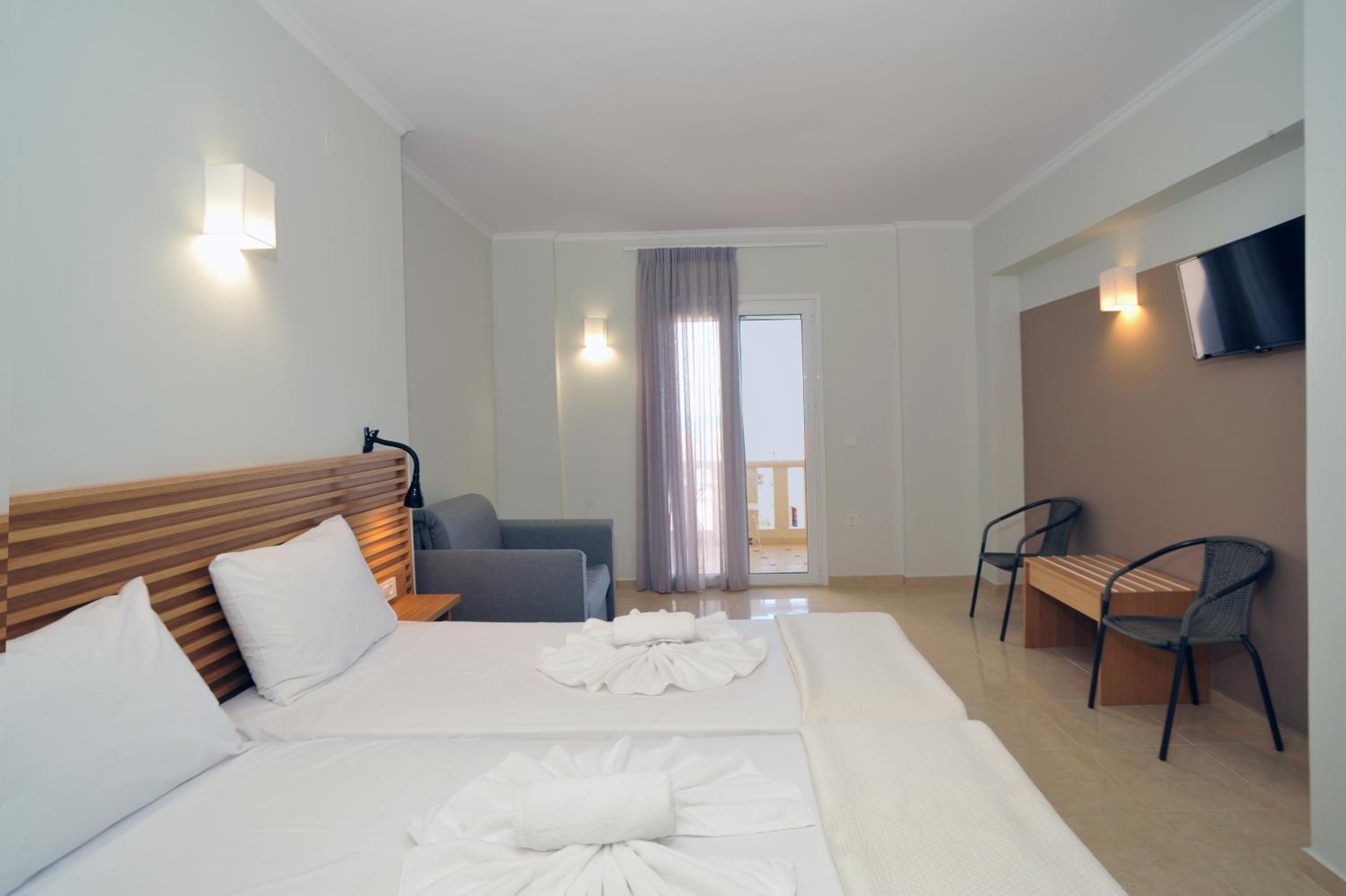 Quarto Triplo Padrão com Vista para o Mar
