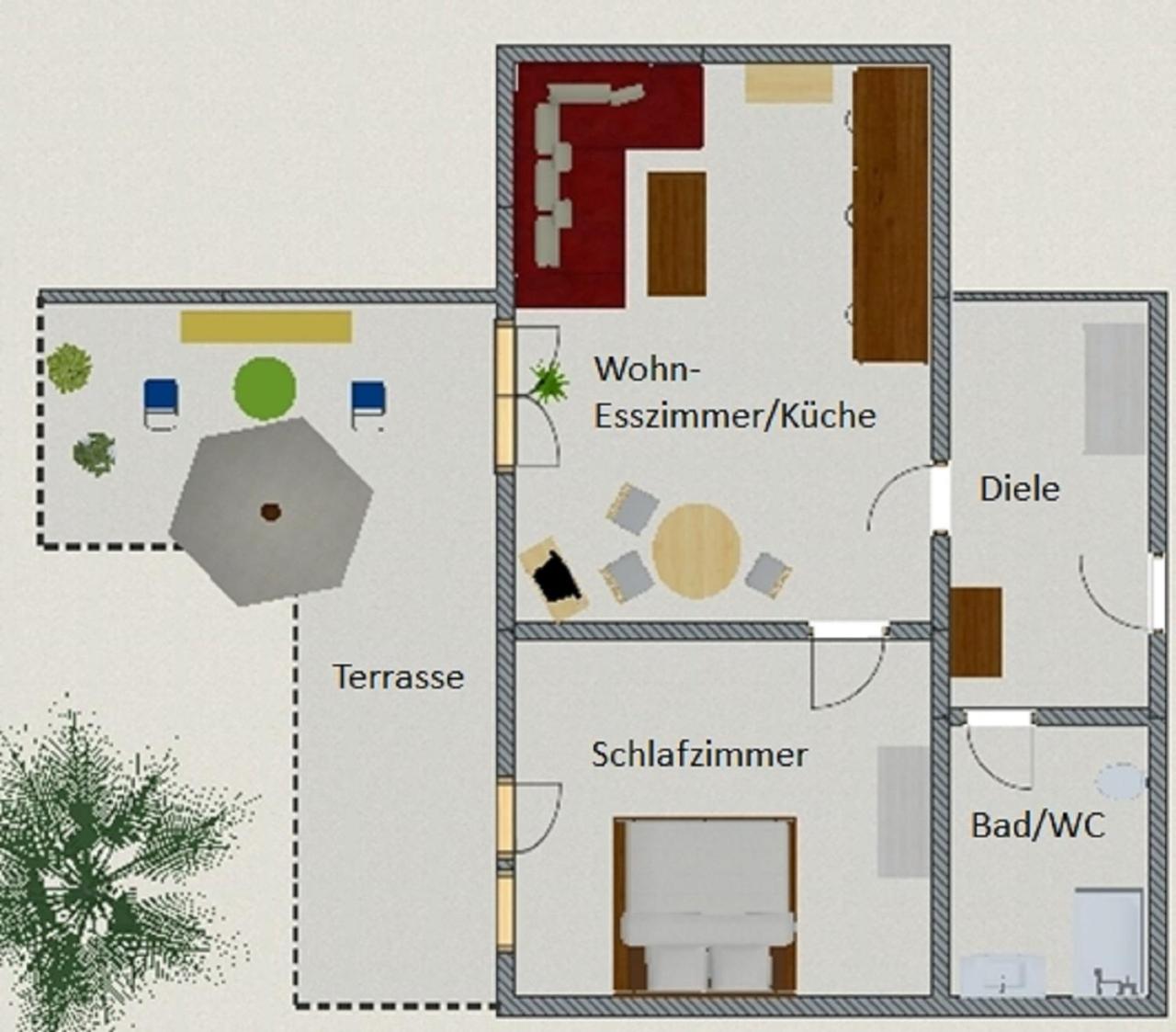 One-Bedroom Apartment photo 2