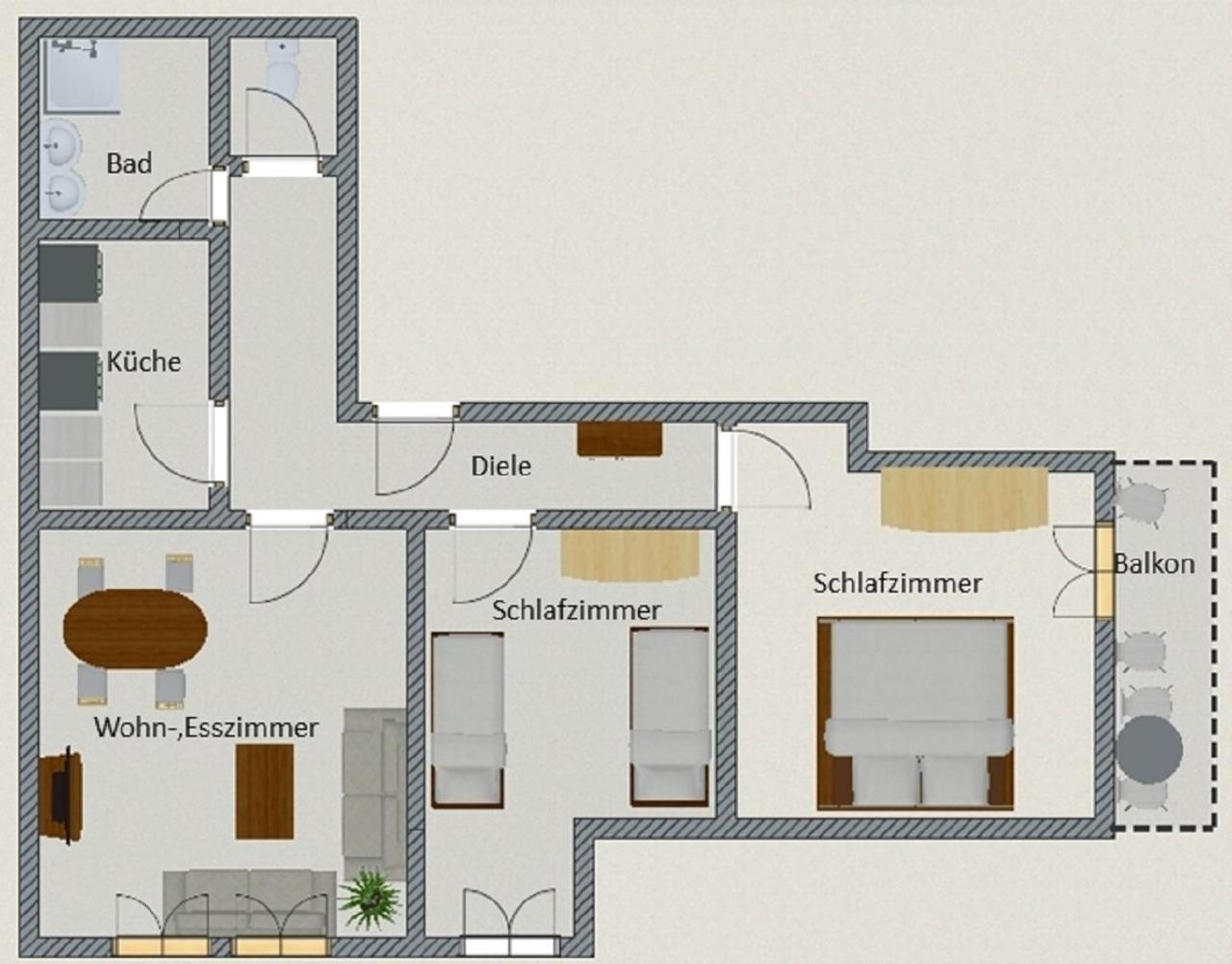 Two-Bedroom Apartment photo 2