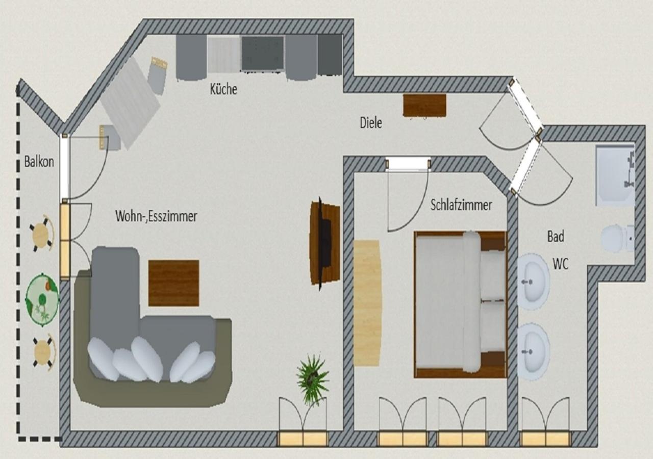 Apartment with Garden View photo 3