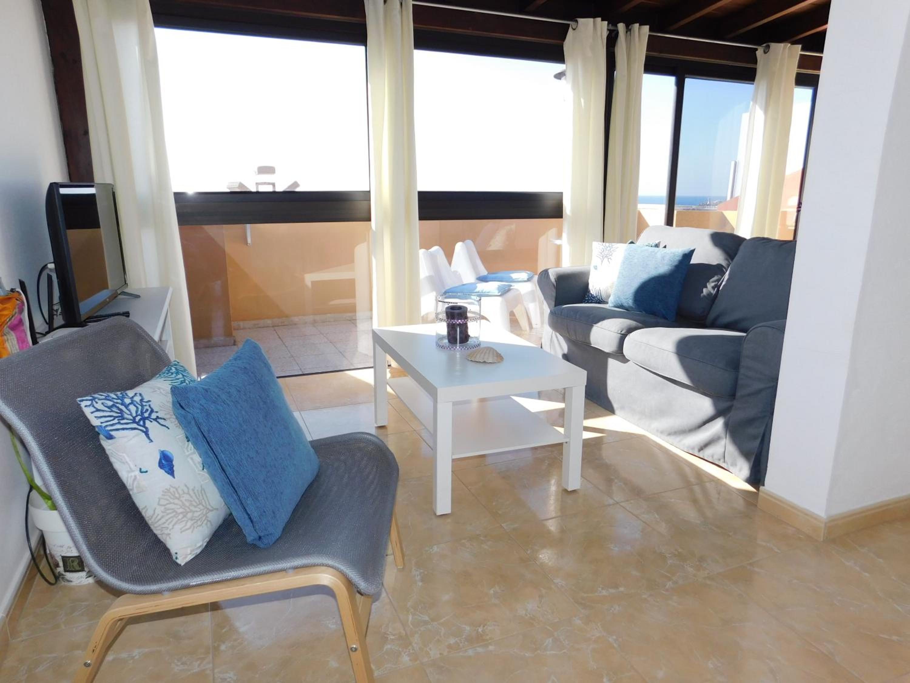 Apartamento con vista al mar