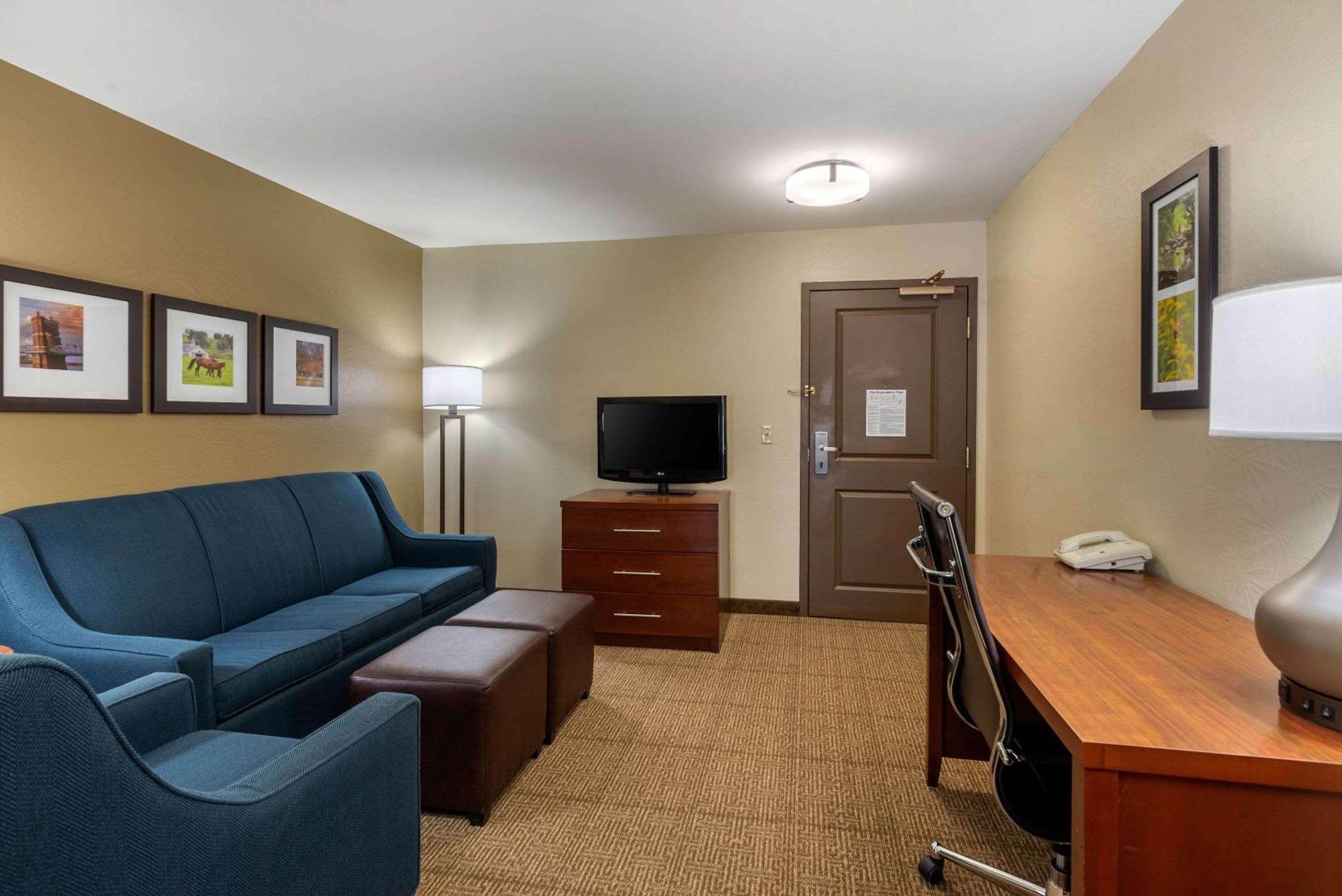 Queen Suite with Two Queen Beds and Sofa Bed - Photo 6