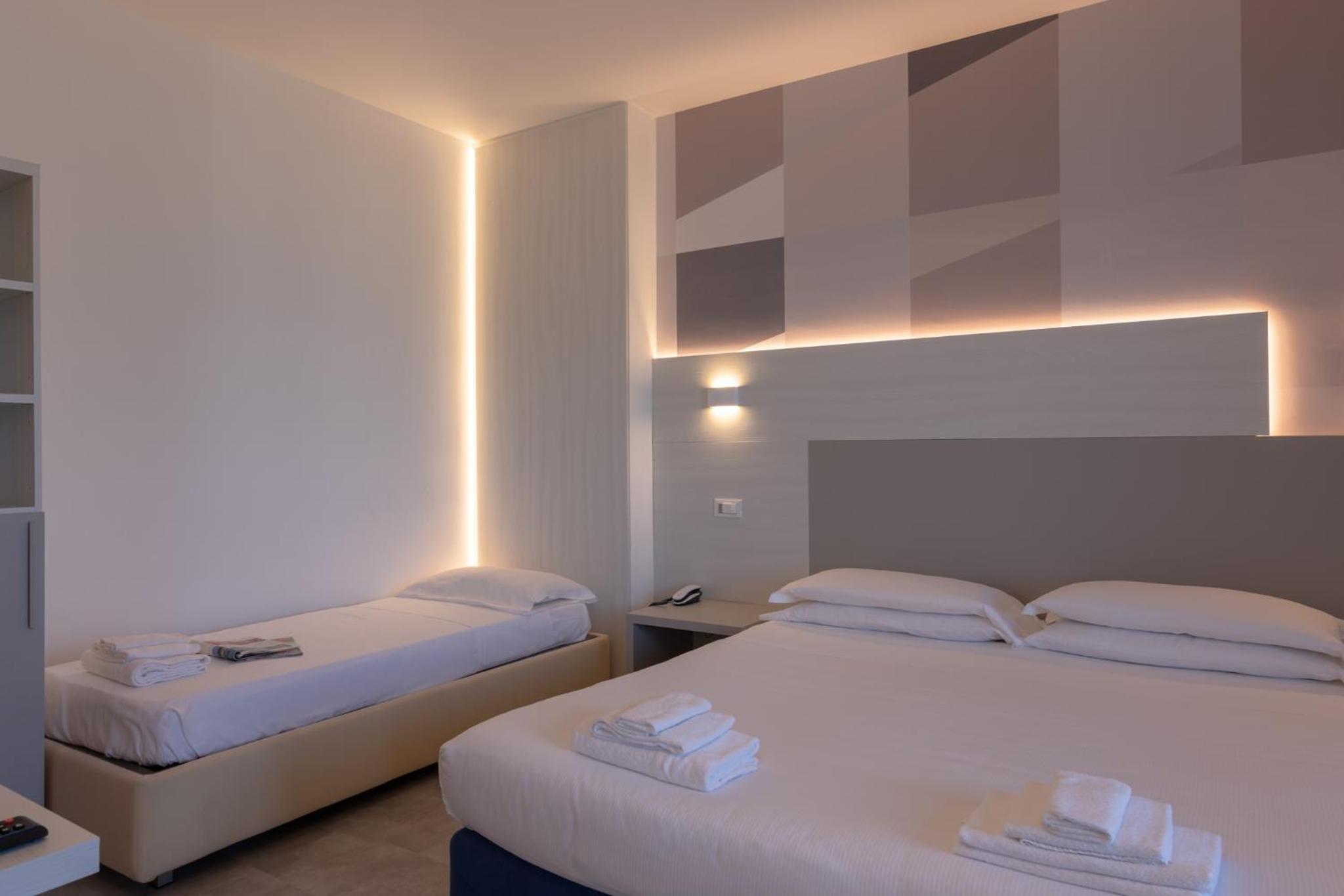 Superior Vierbettzimmer mit Meerblick und Balkon - Anbau