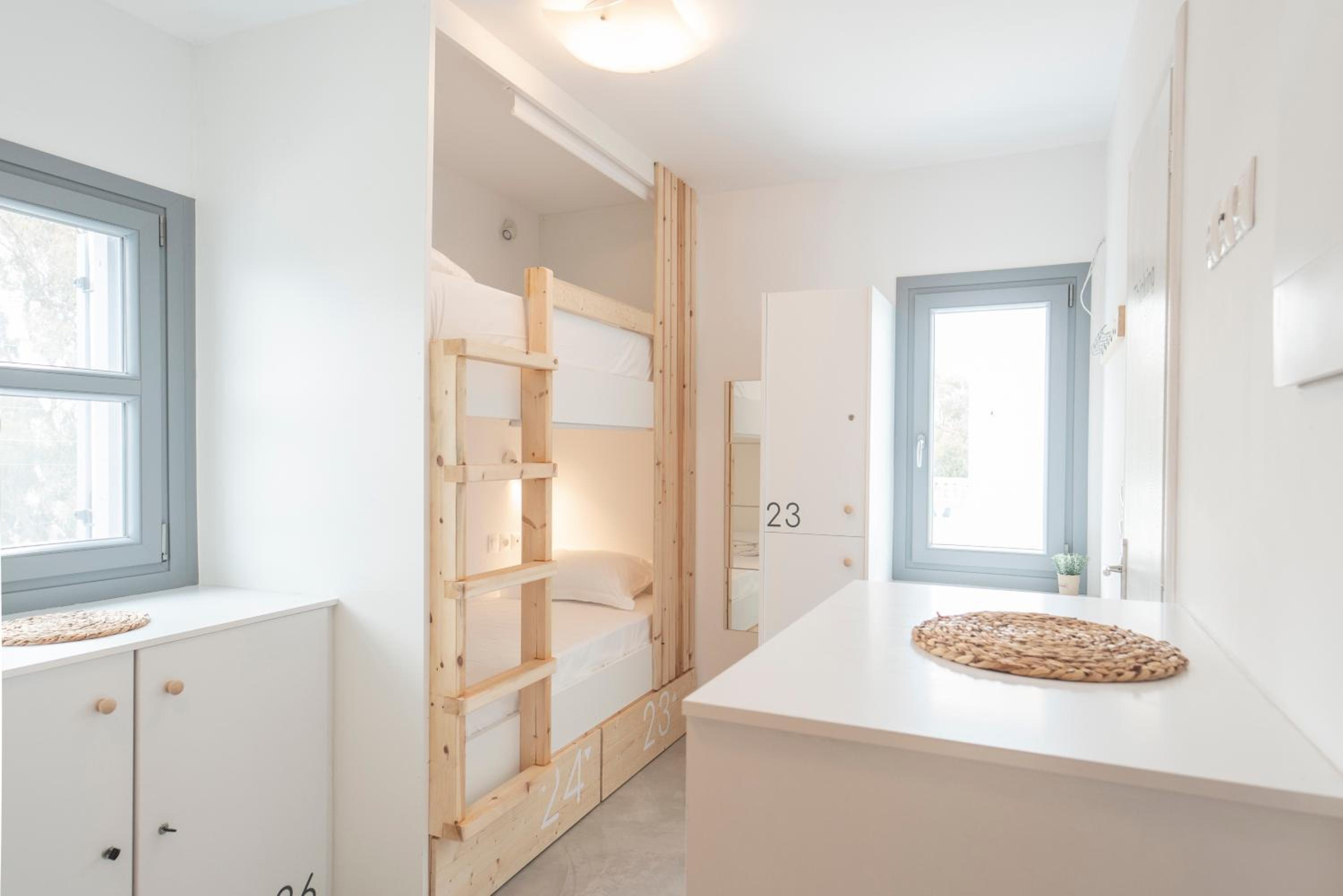 Bed in 6-Bed Female Dormitory Room
