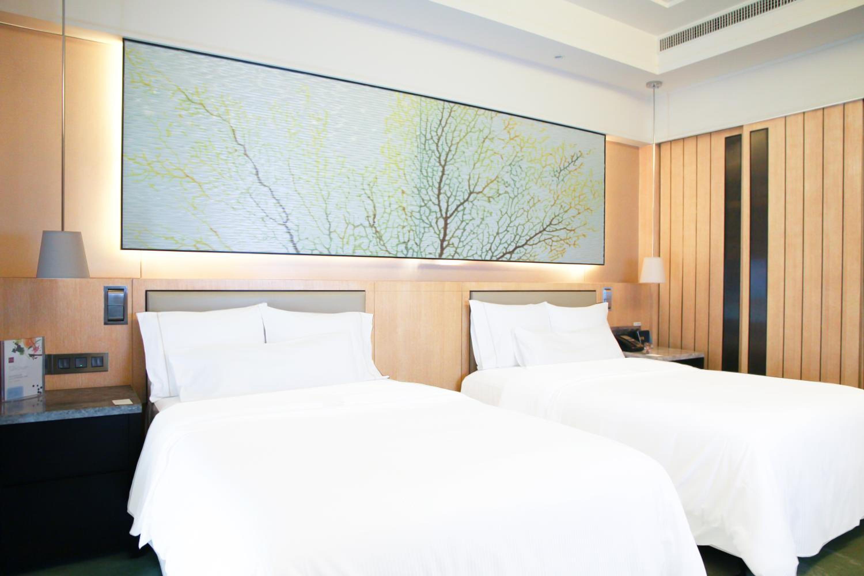 Larger Guest room, 2 Double, City view