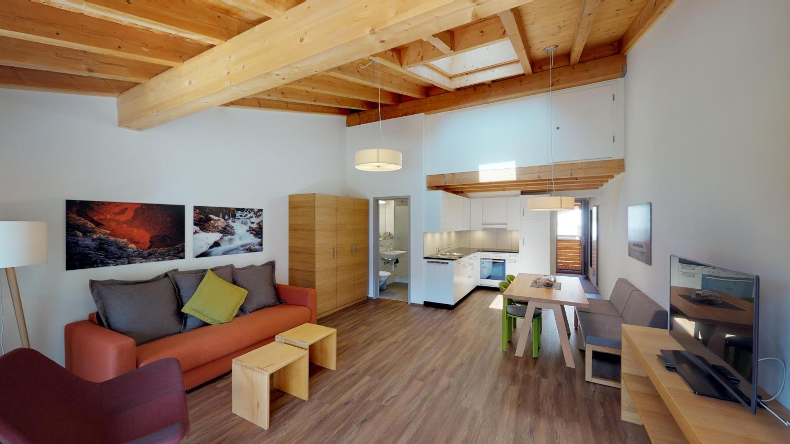 Modern One-Bedroom Apartment photo 2