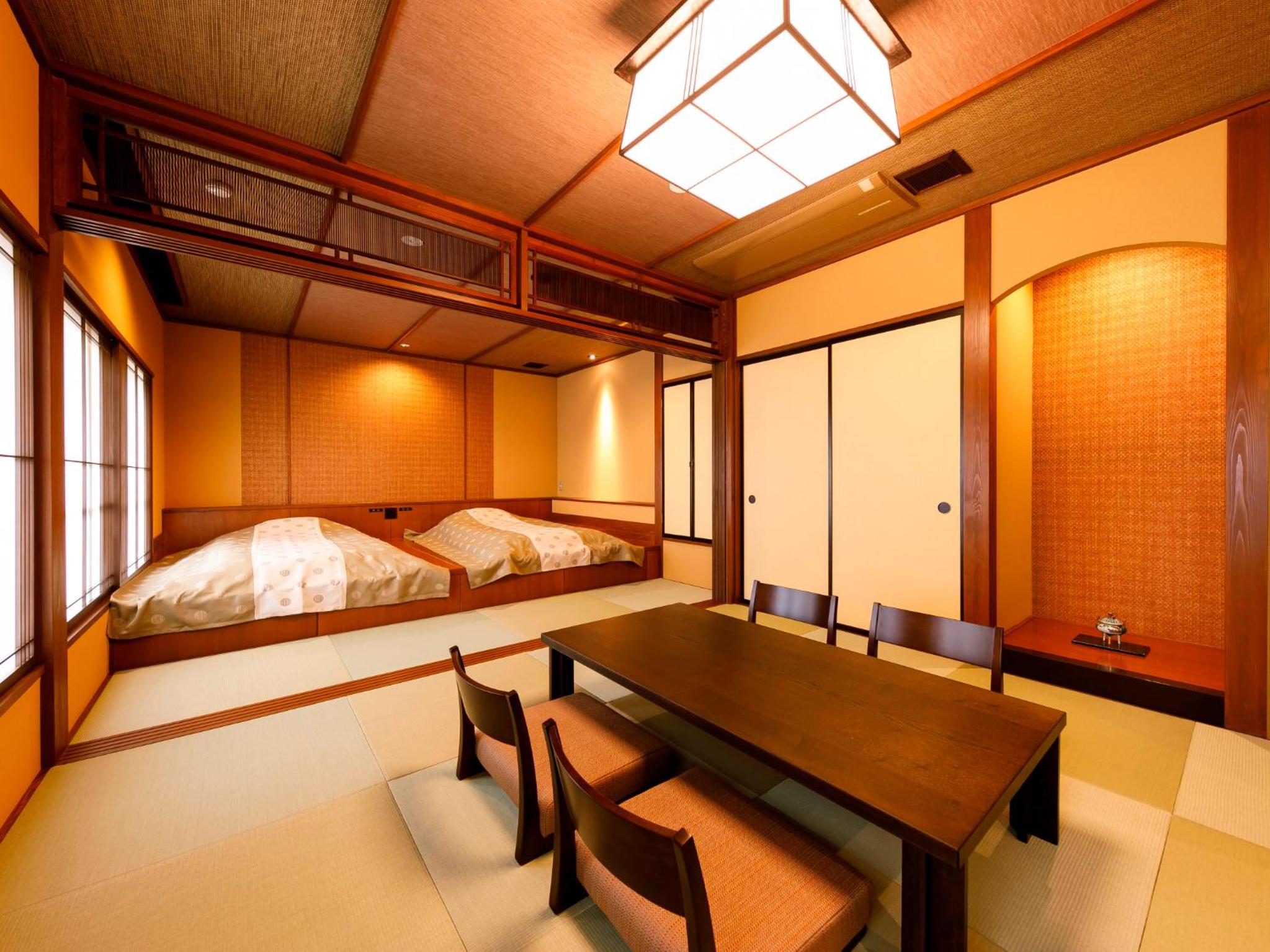 Room with Tatami Area and Hot Spring Bath