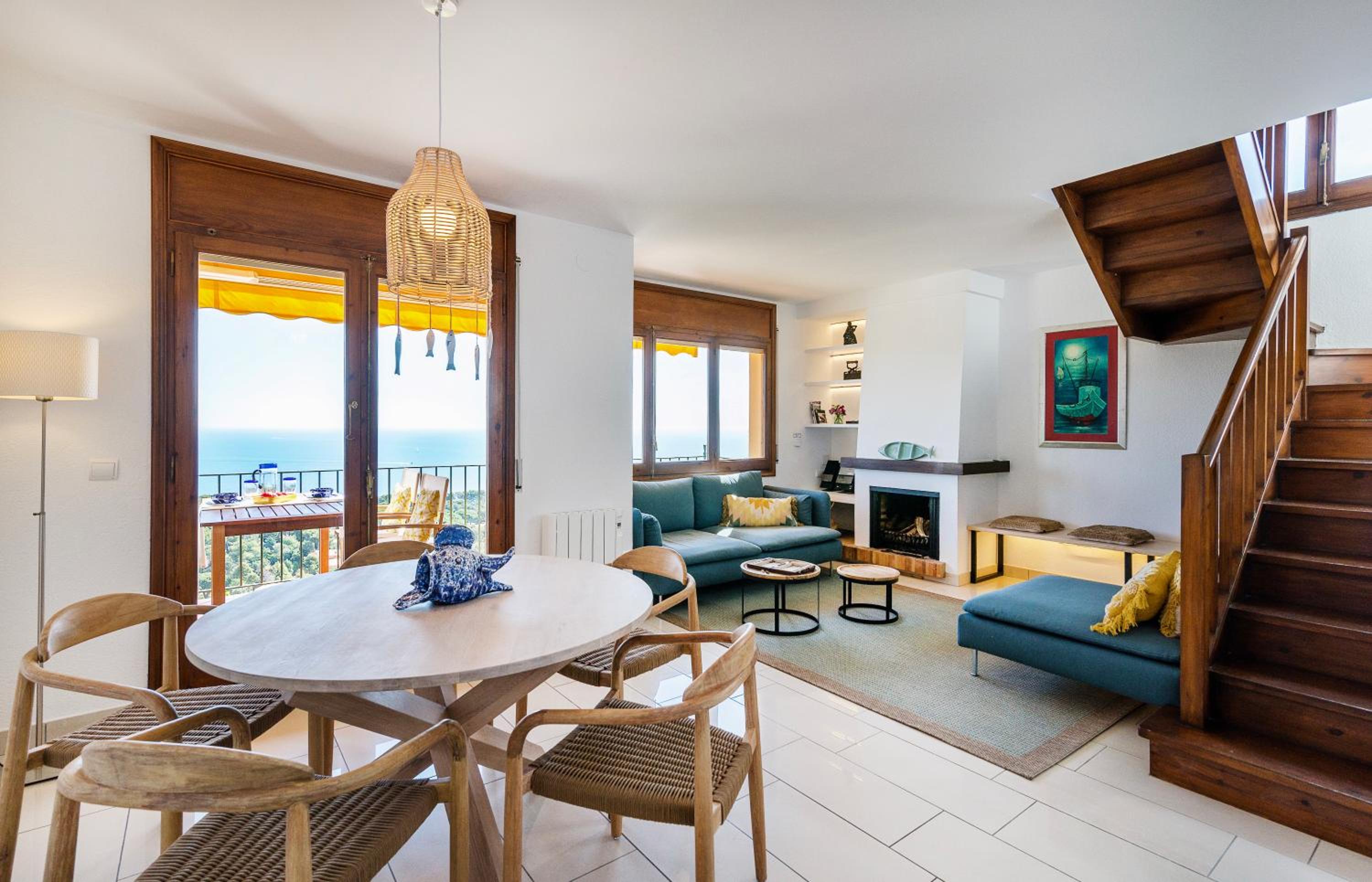 Apartamento con vista al mar