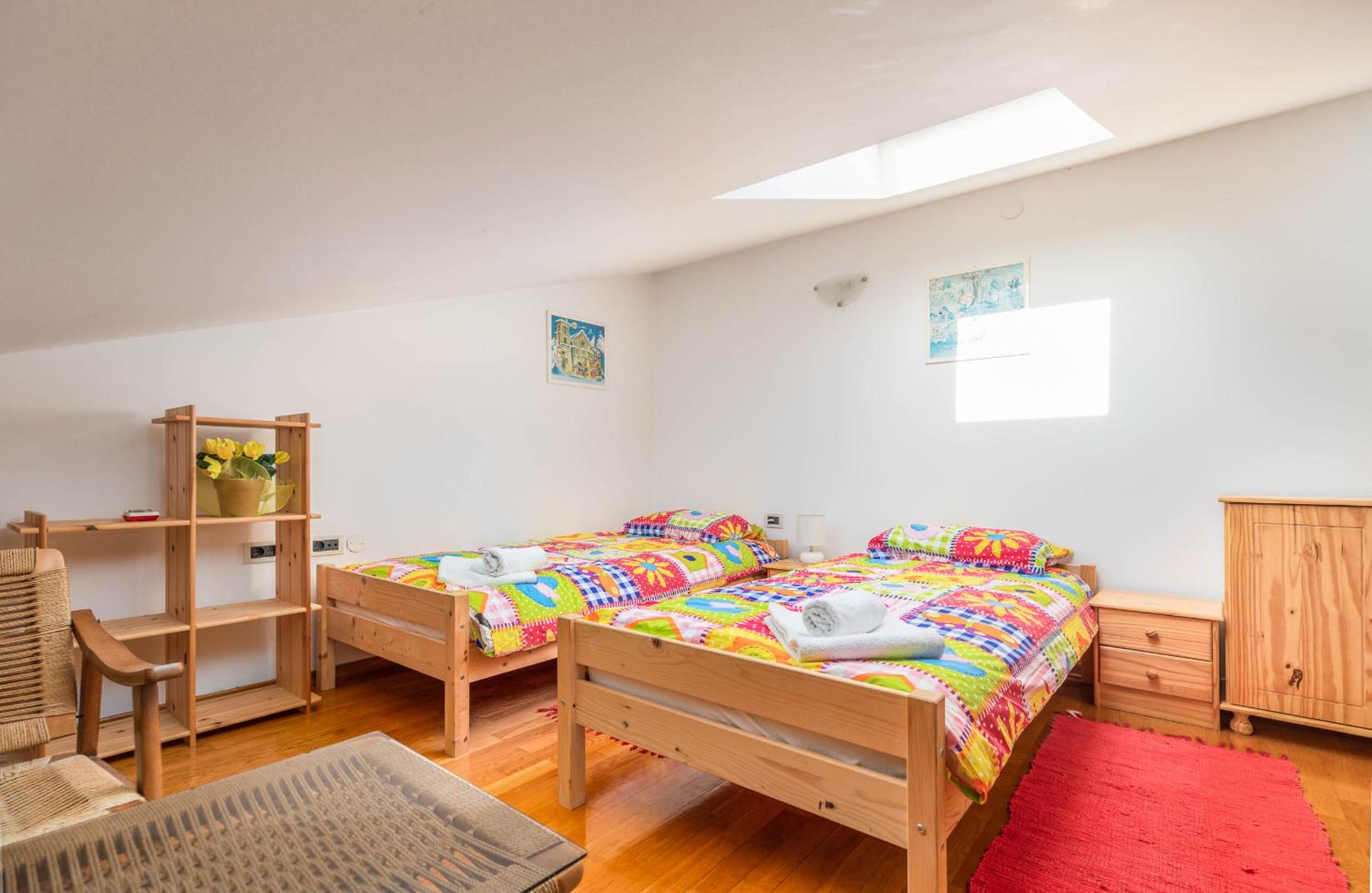 Three-Bedroom Apartment with Balcony