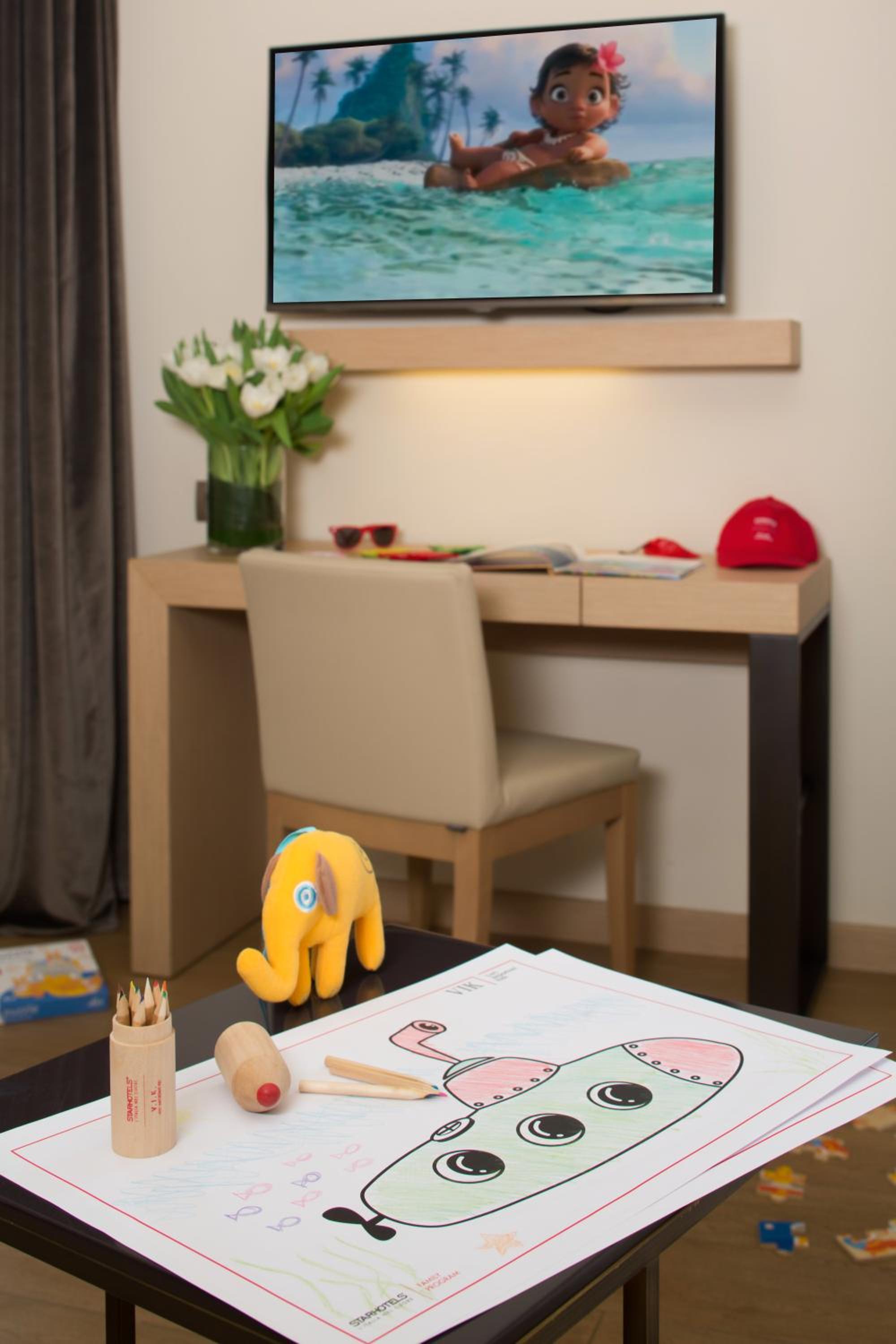 Two Connecting Double Rooms