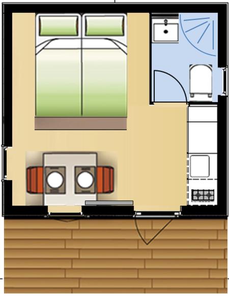 Cottage with Private Bathroom photo 2