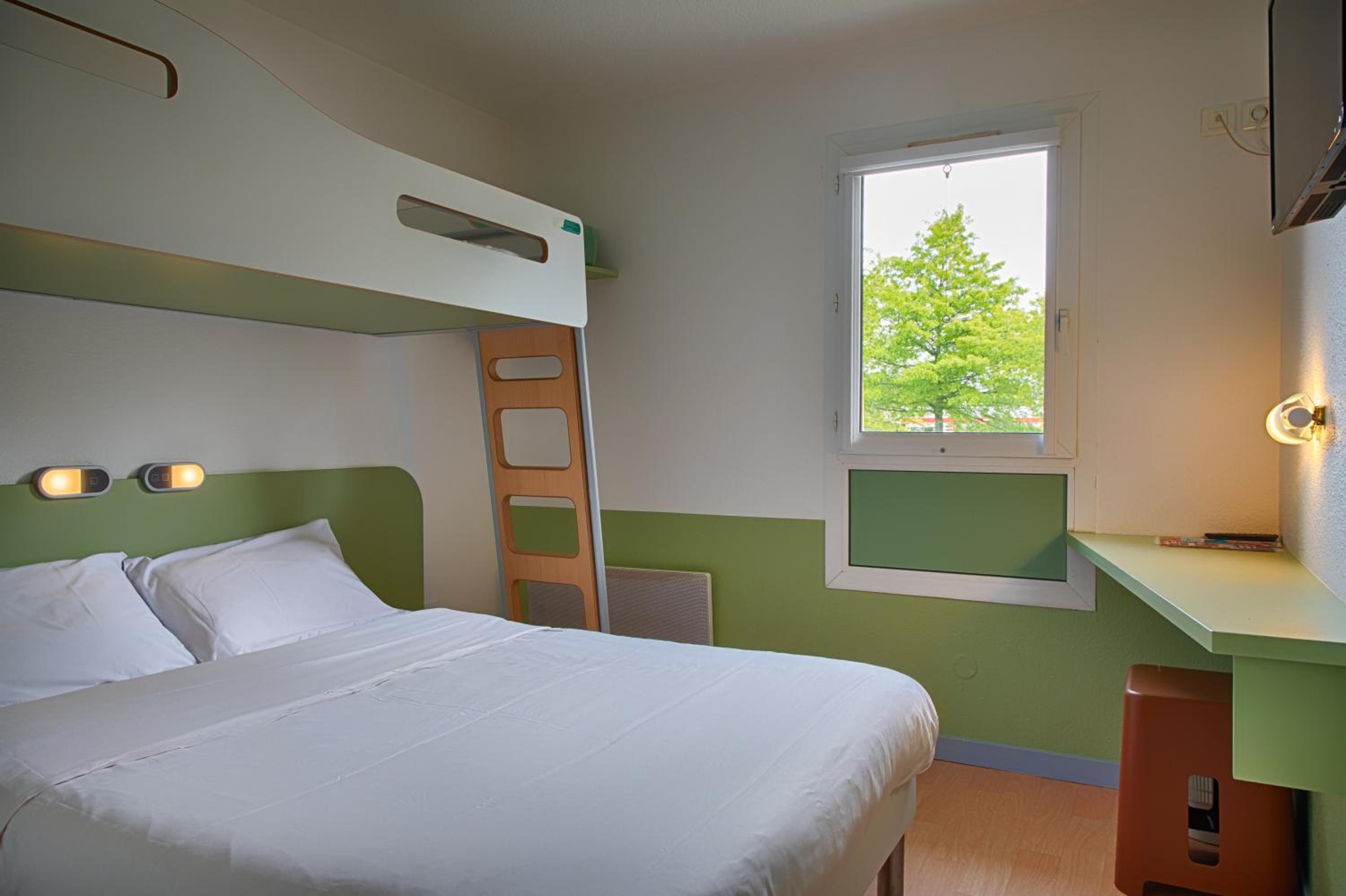 Triple Room with Double Bed and Bunk Bed