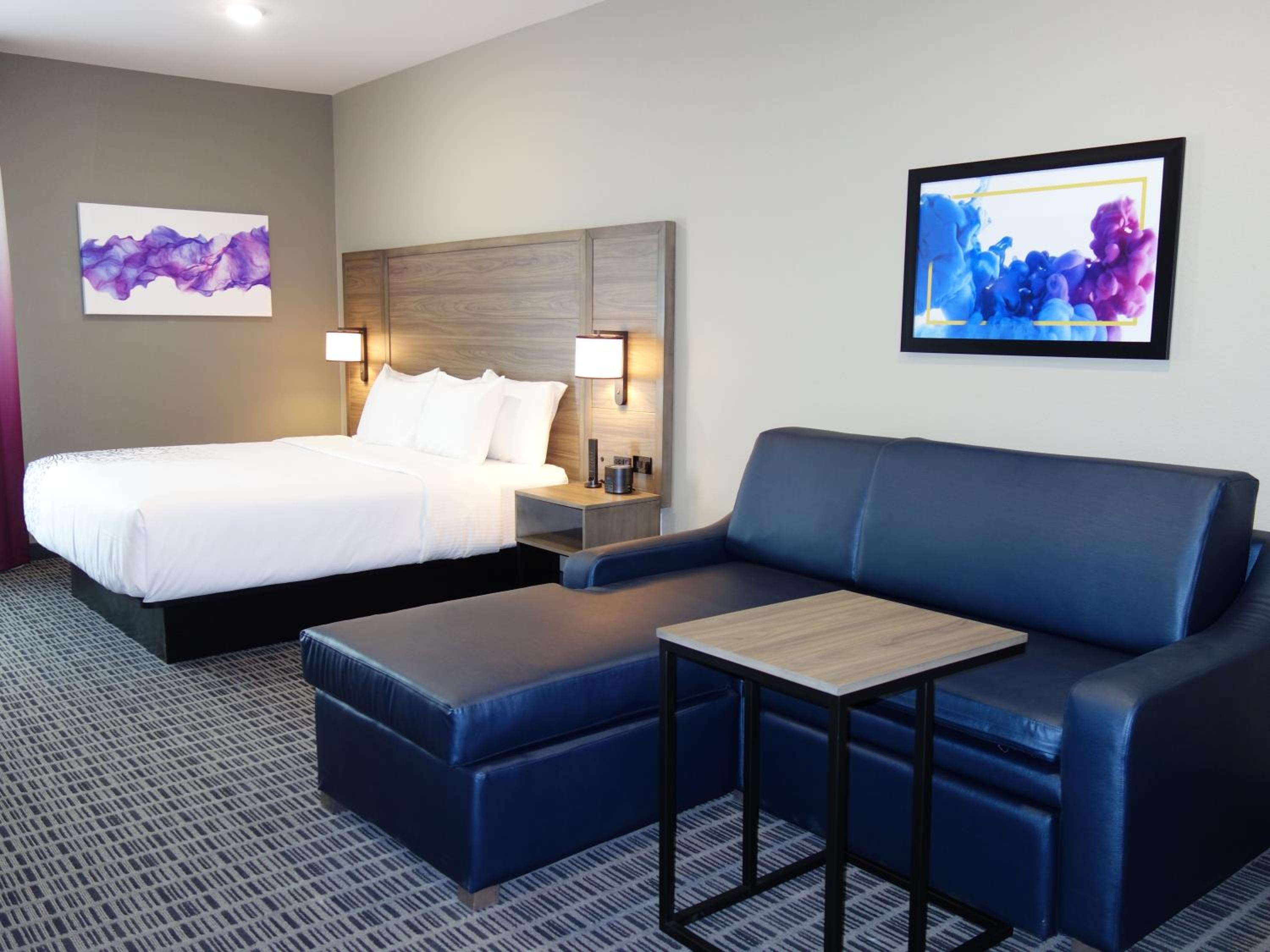 1 King Bed, Deluxe Mobility/Hearing Accessible Room, Roll-In Shower, Non-Smoking - Photo 1
