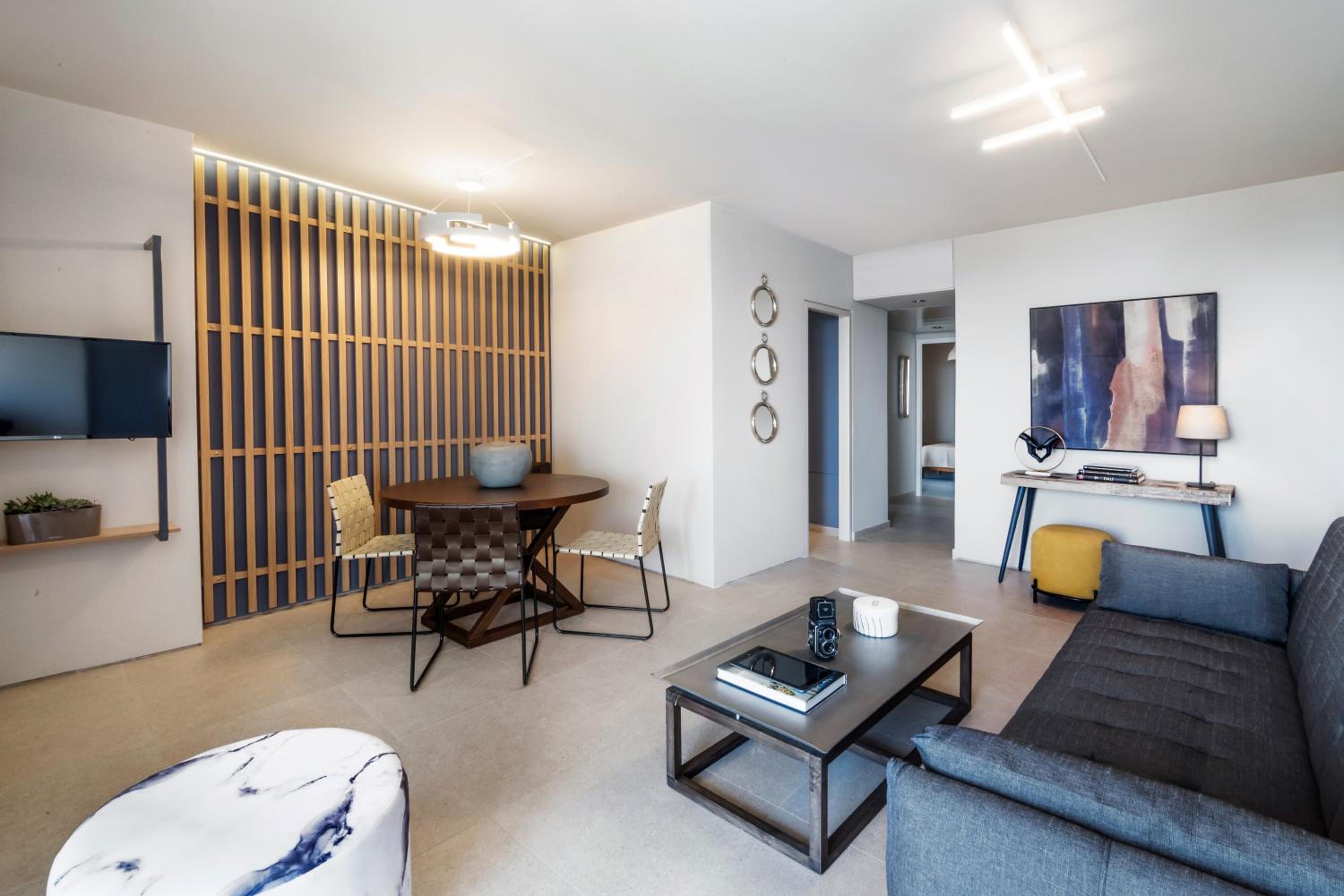 Premium One-Bedroom Apartment with Side Sea View