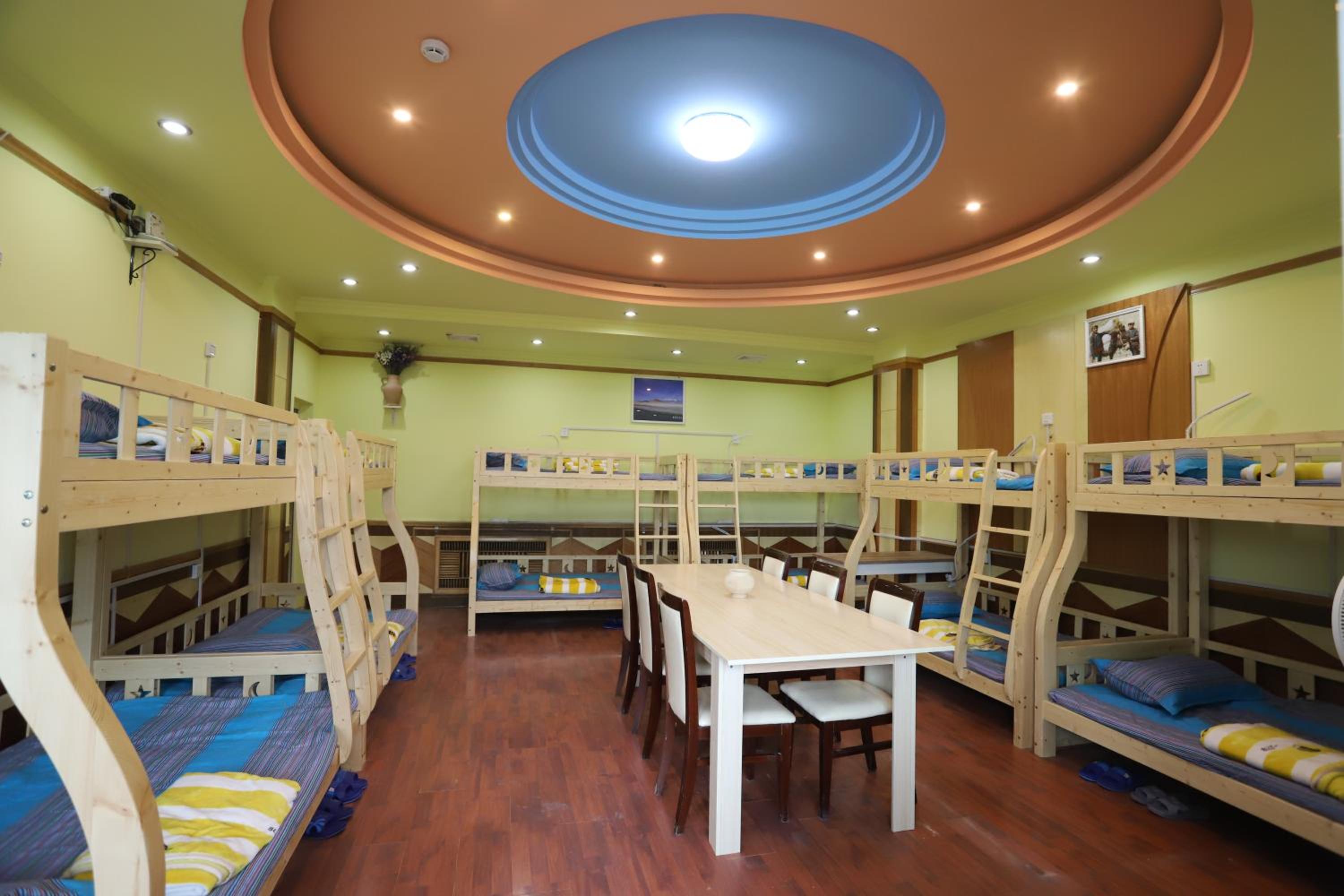 Bed In Male Dormitory Room photo 1