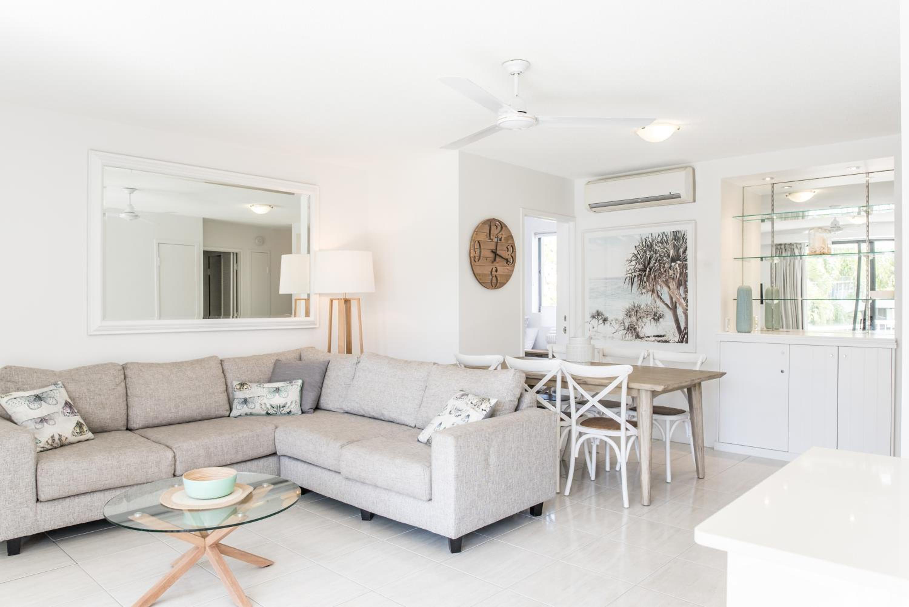 Premium Three-Bedroom Apartment with Garden View