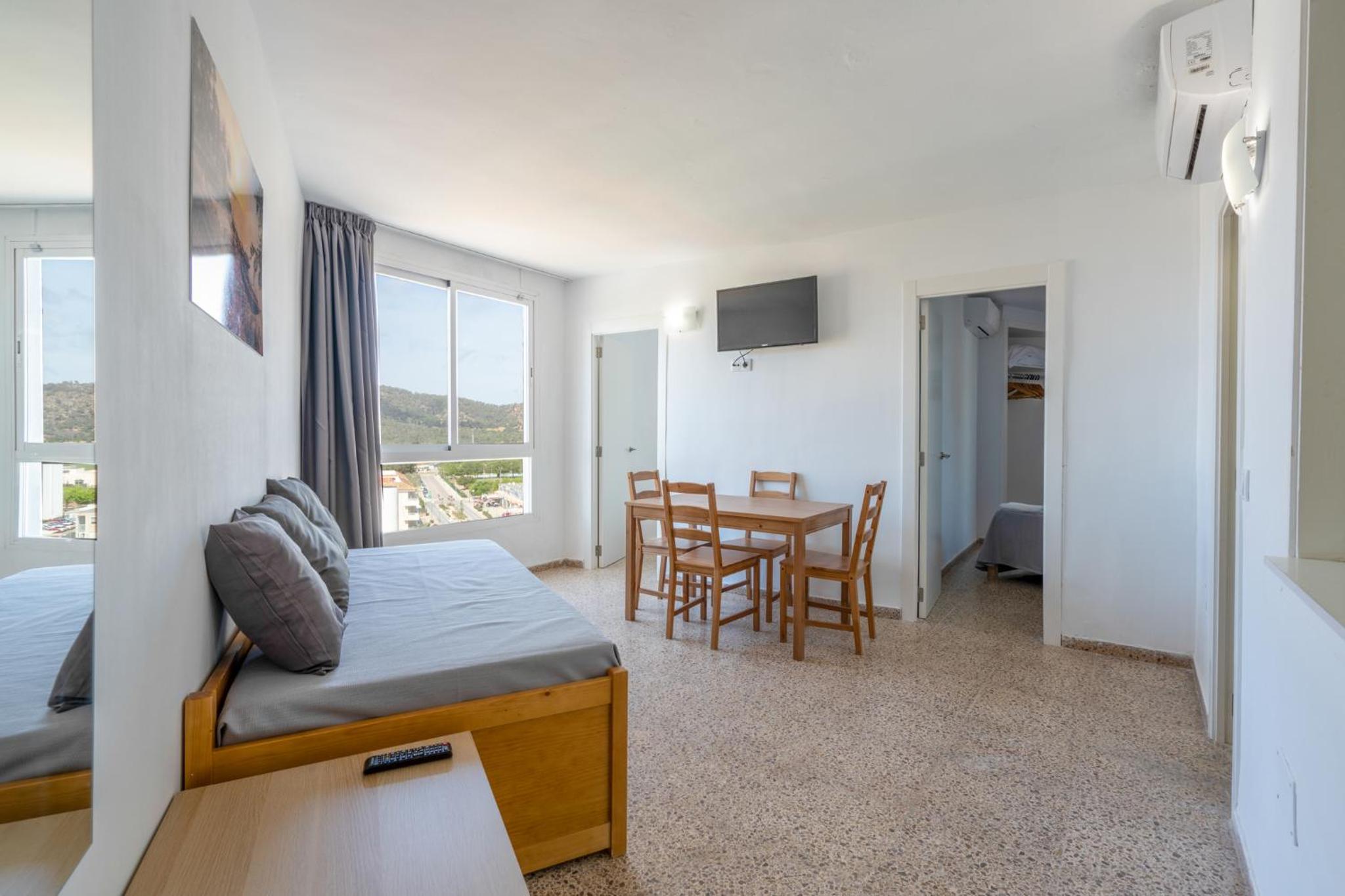 Apartamento de dos habitaciones