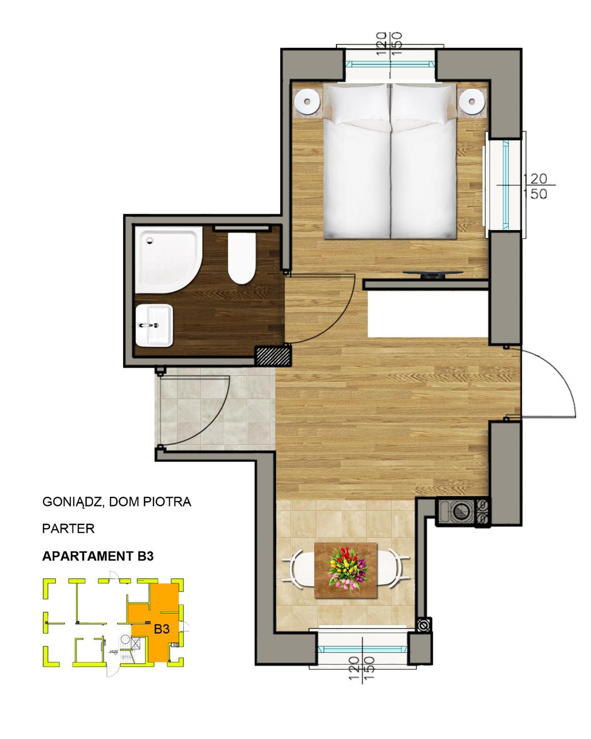 Studio Apartment - Photo 5