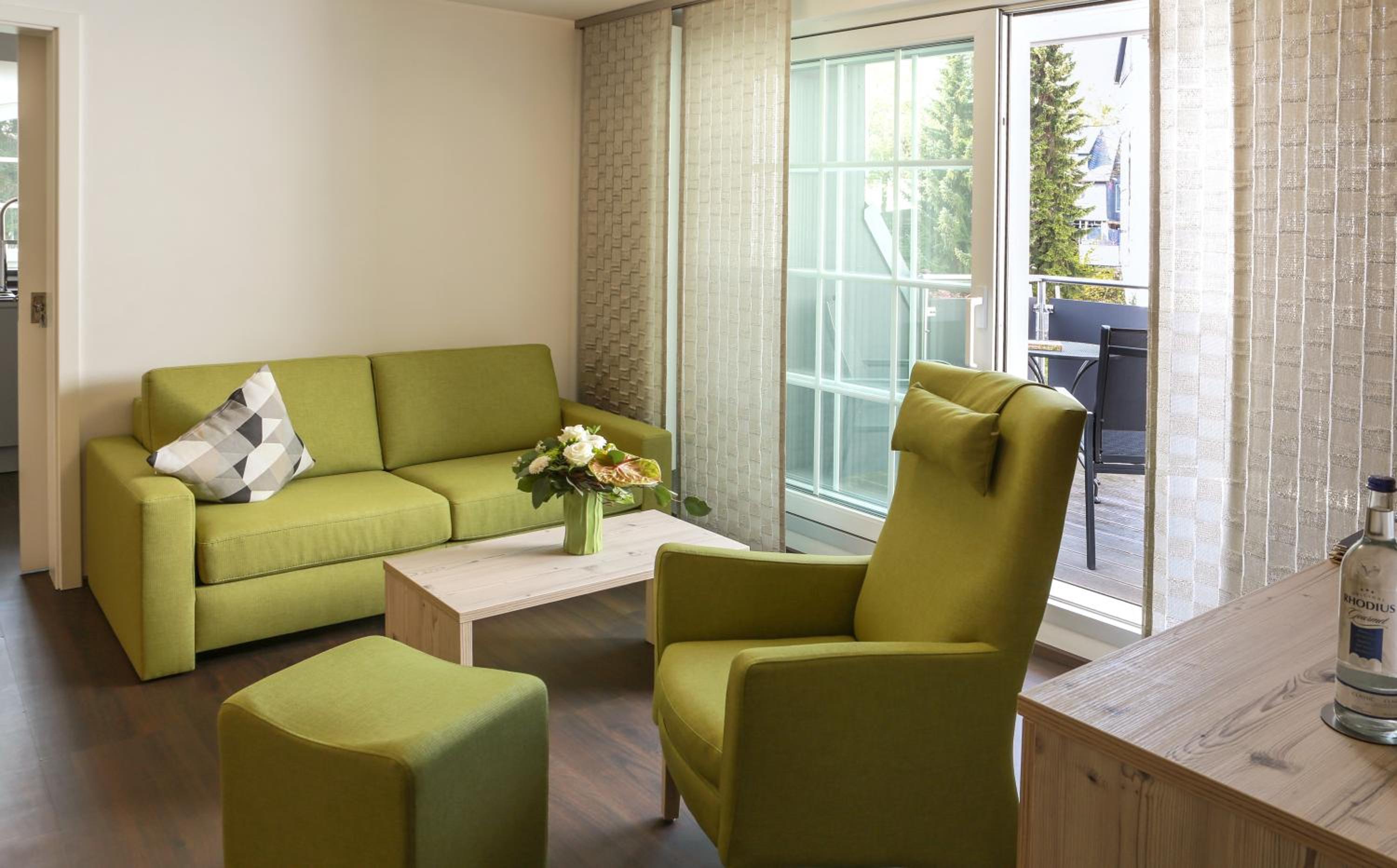 One-Bedroom Apartment with Balcony
