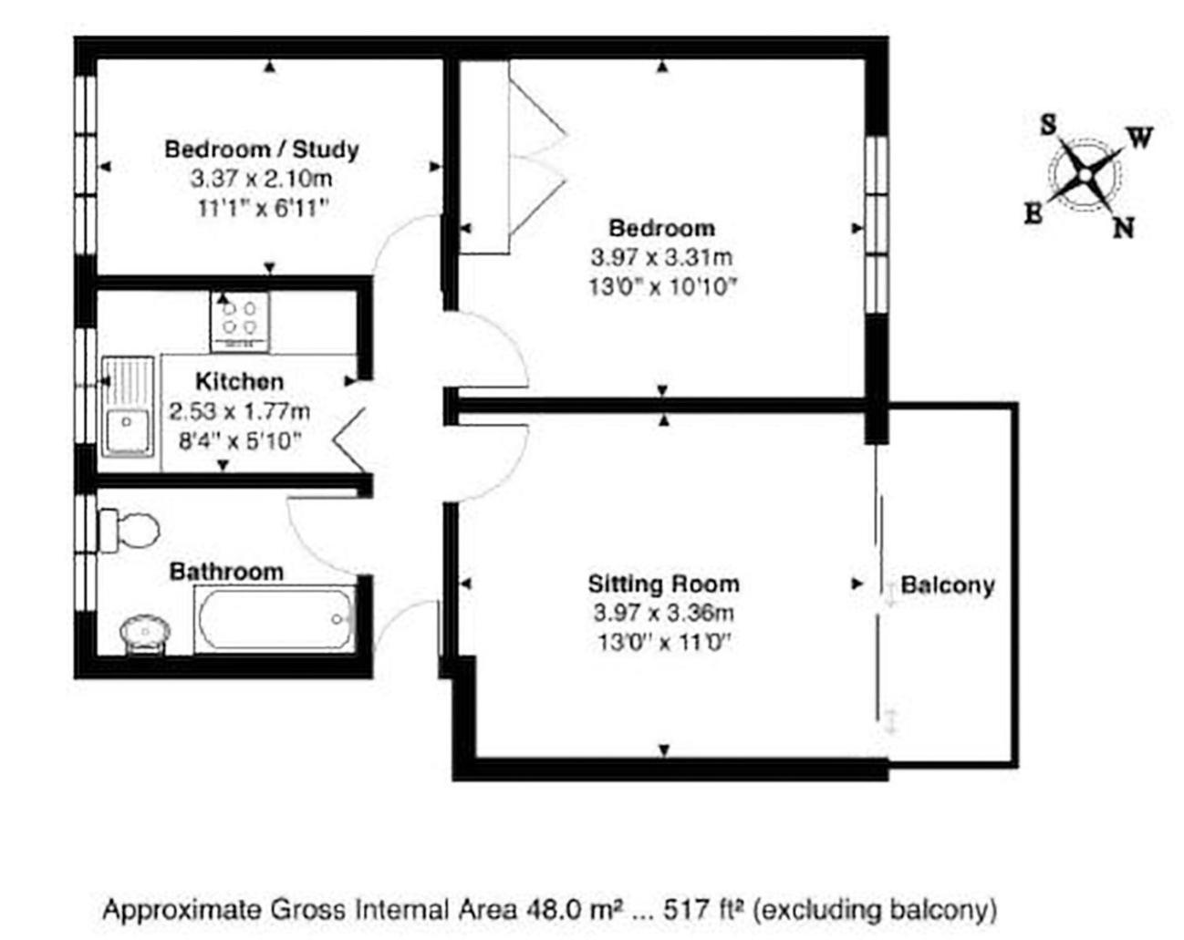 Two-Bedroom Apartment - Photo 11