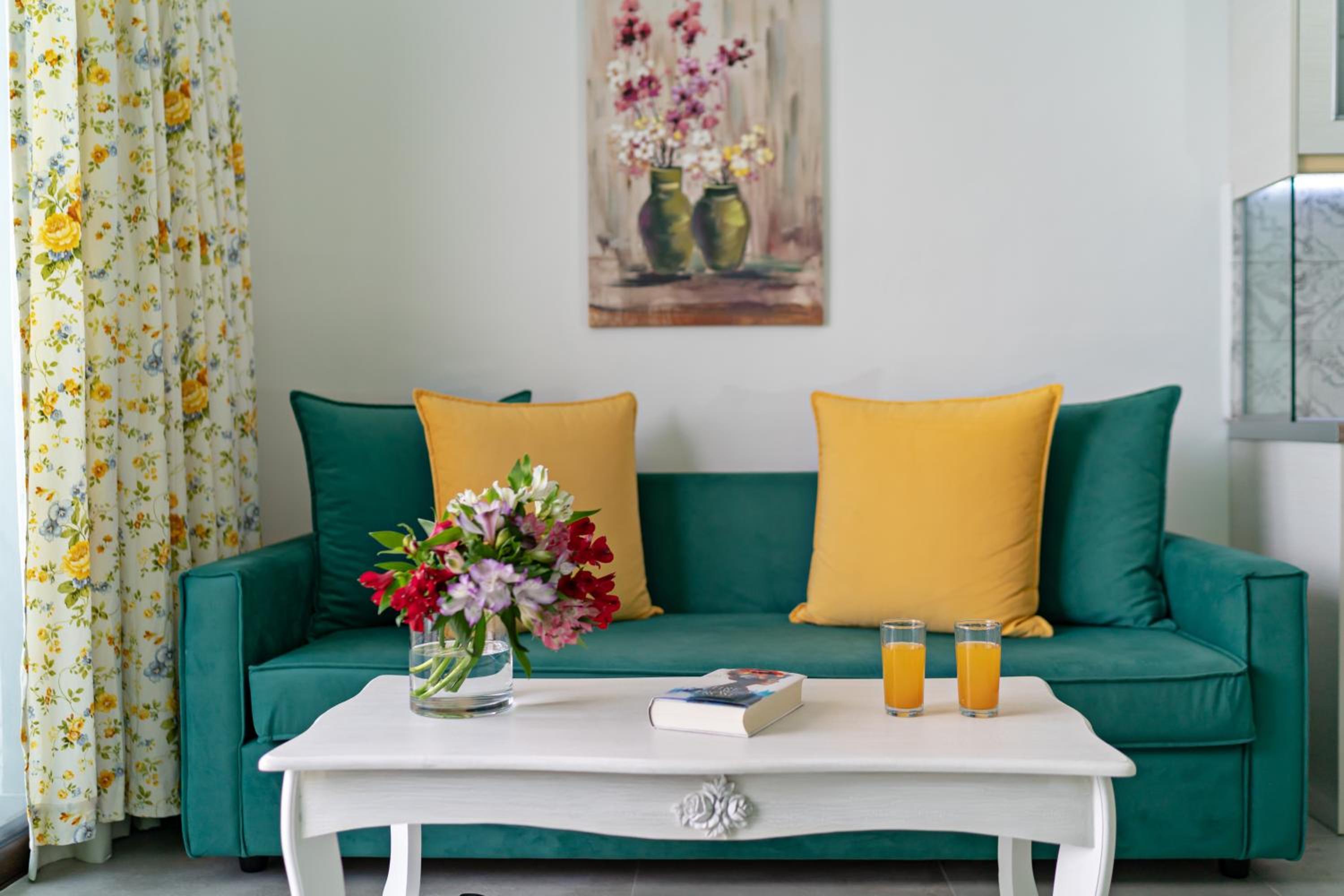 Apartamento de um quarto com vista para o mar