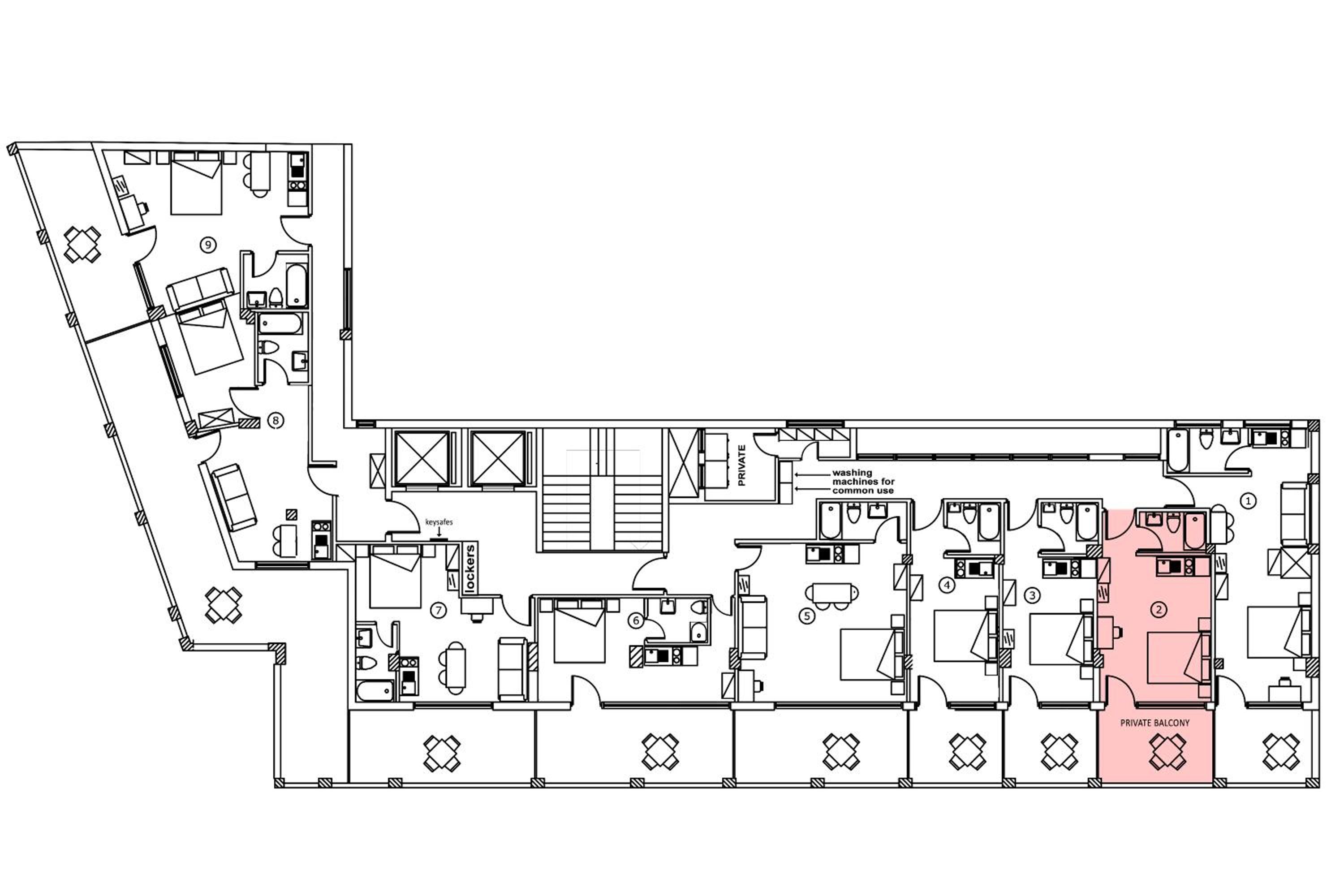 Apartment with Balcony (Sky 2) - Photo 9