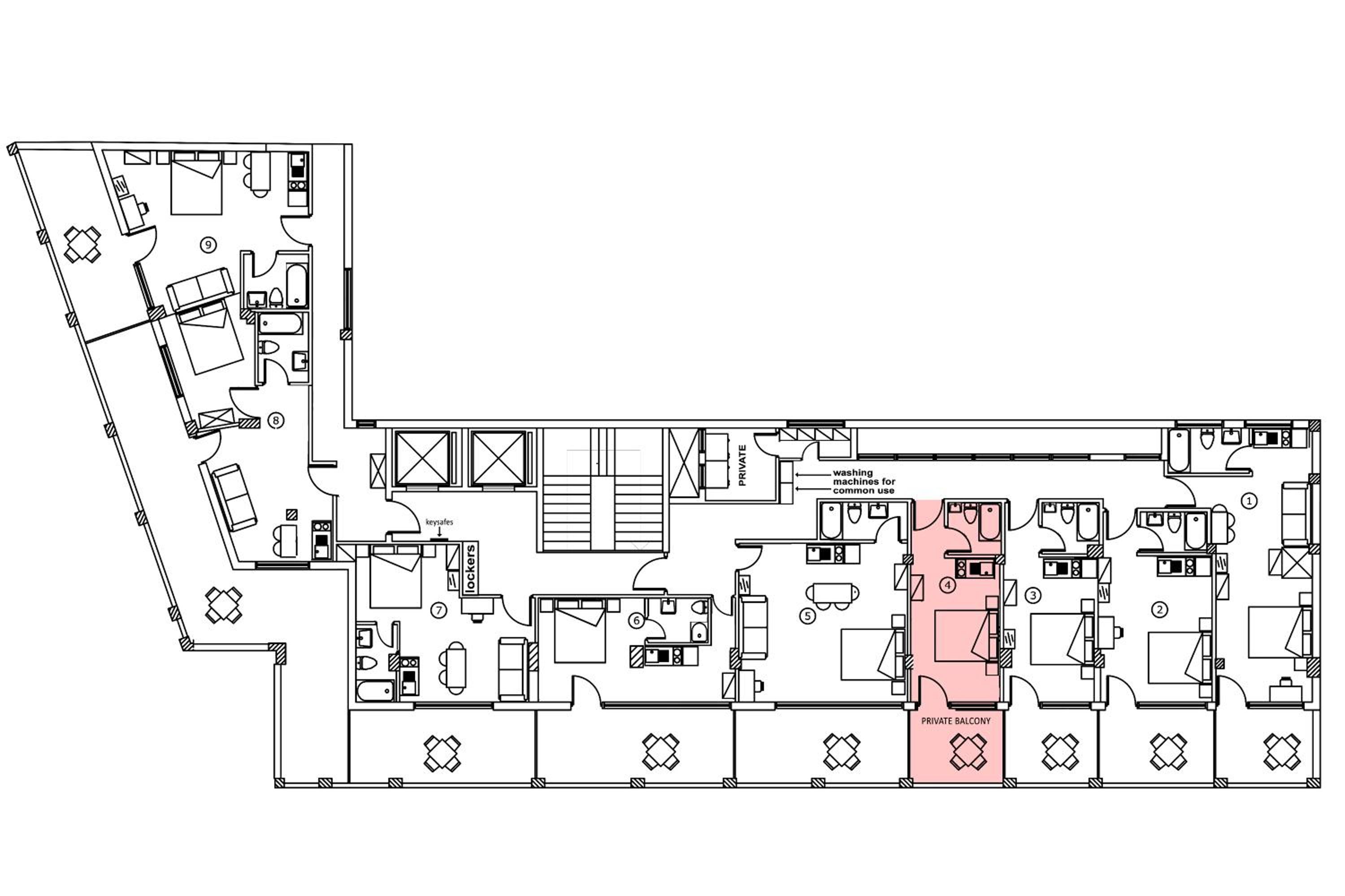 Apartment with Balcony (Sky 4) - Photo 22