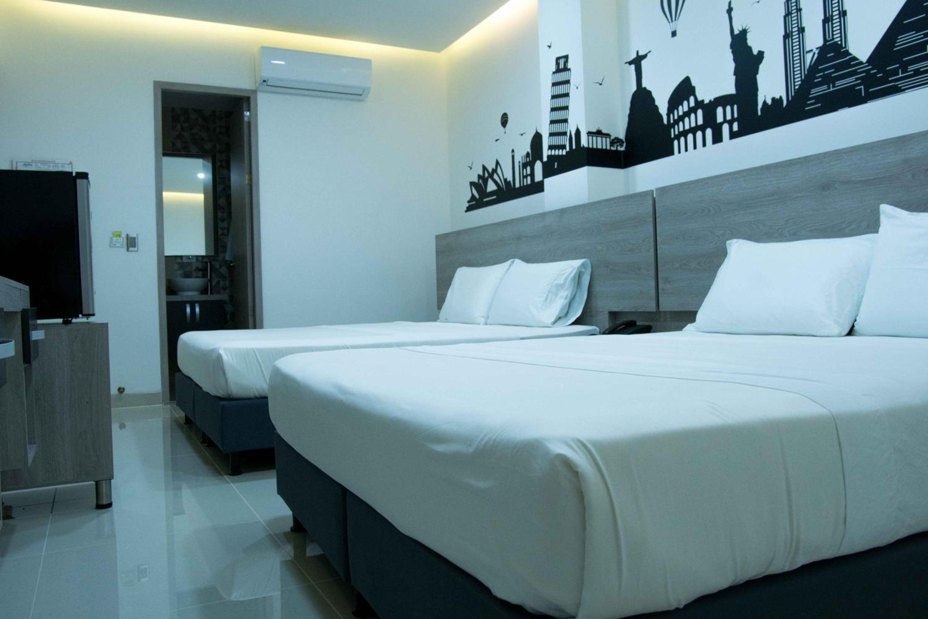 Deluxe Double Room with Two Double Beds