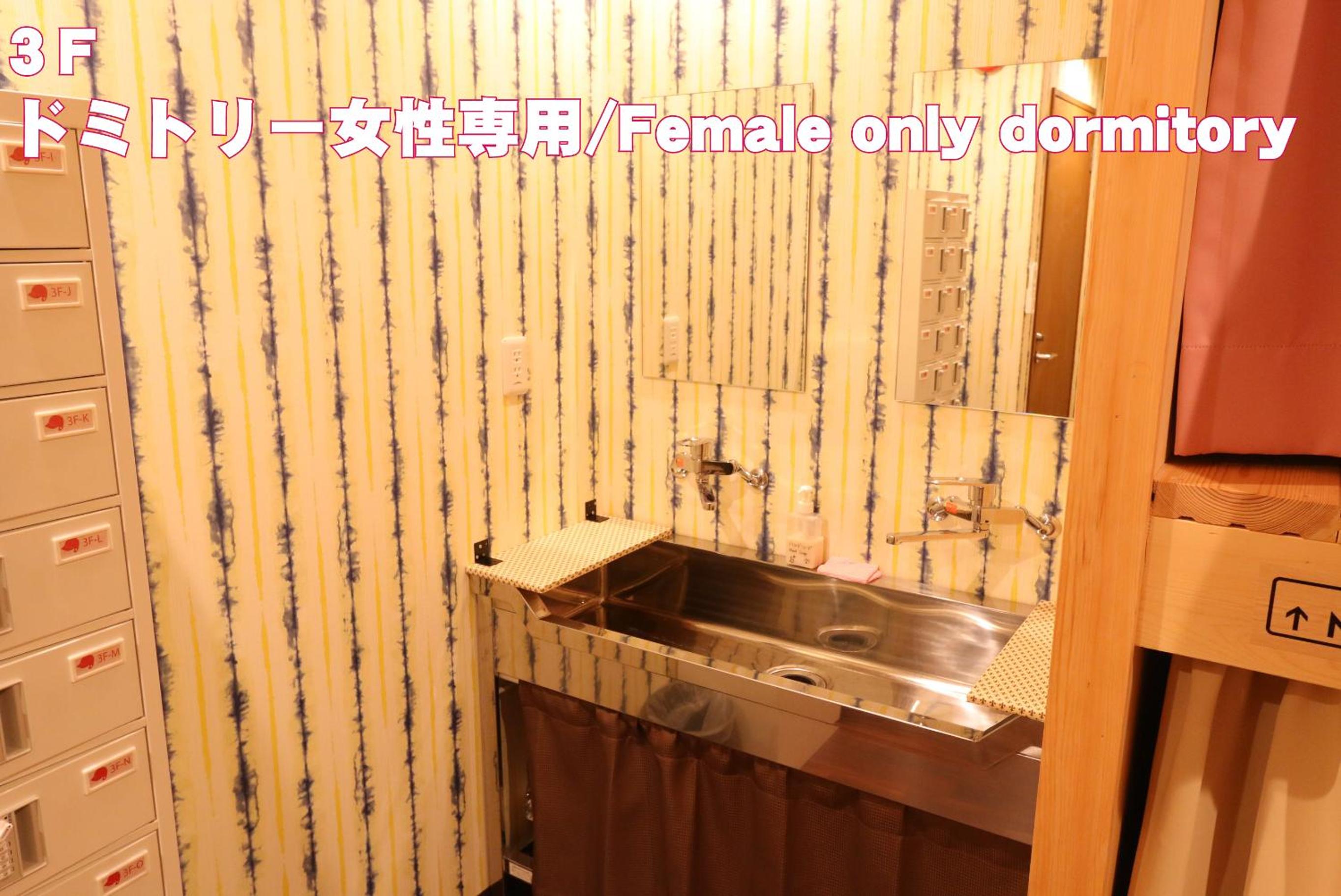 Bed in 12-Bed Female Dormitory Room photo 3