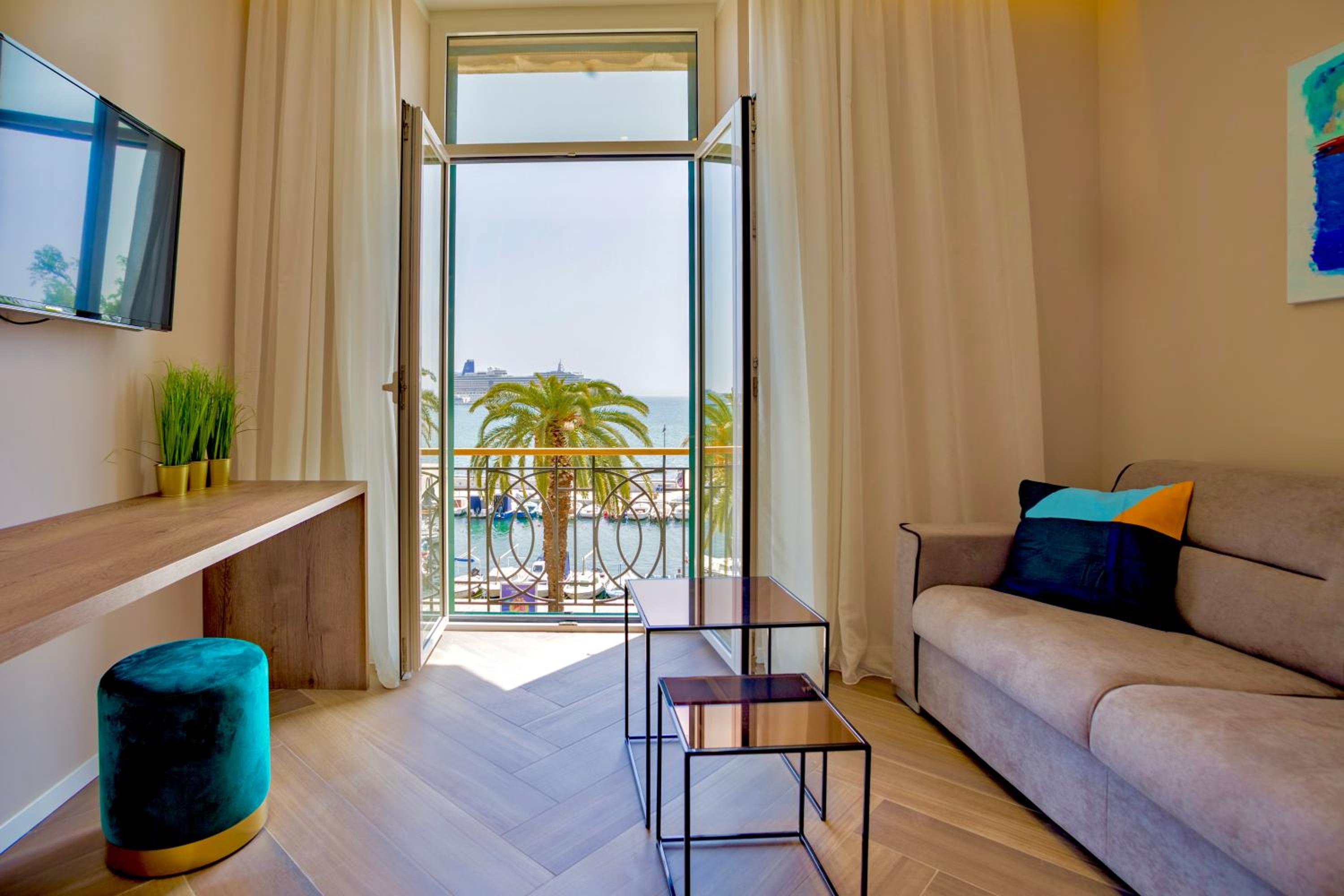 Premium One-Bedroom Apartment with Sea View
