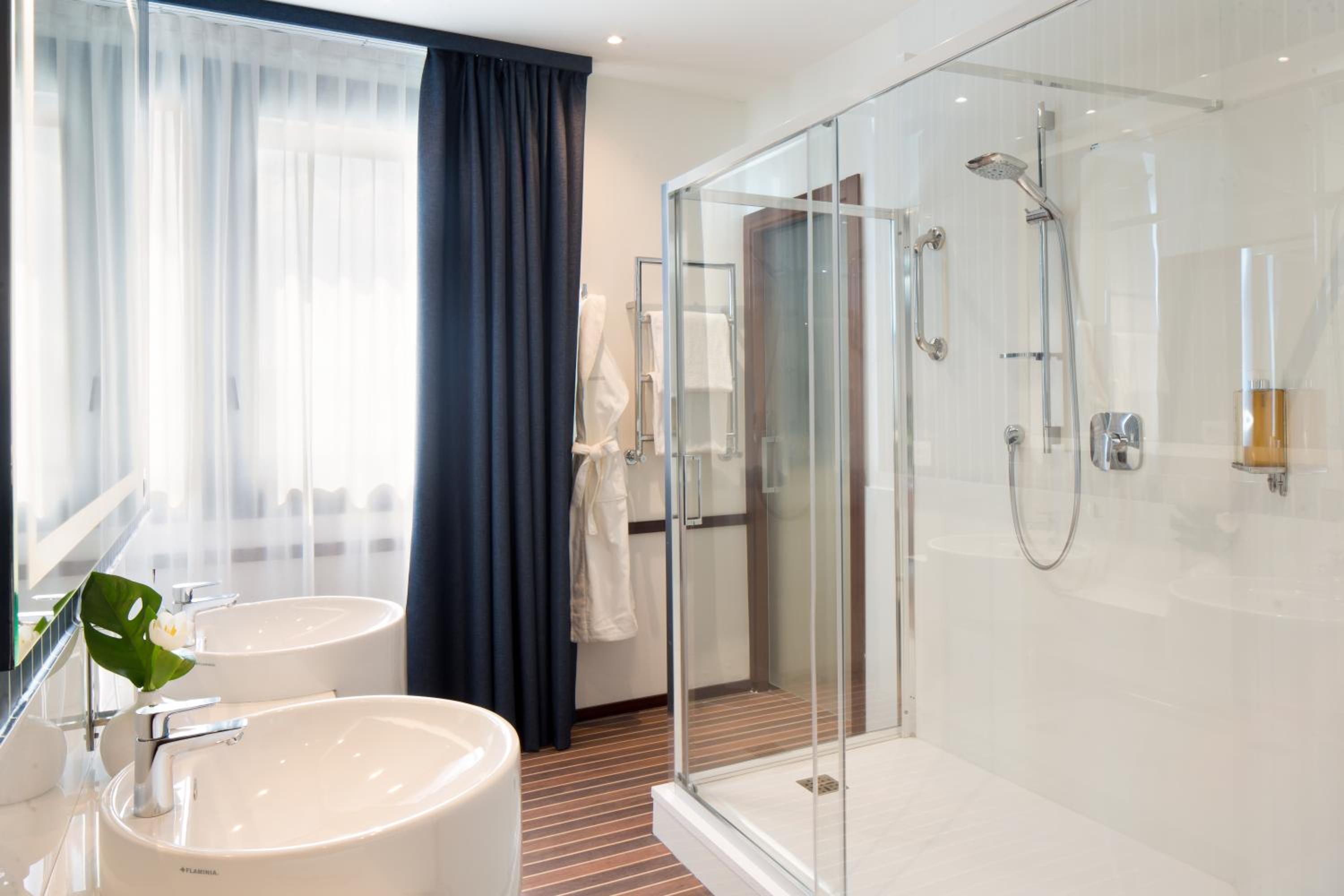 Refresh and unwind in your luxury spa-like bathroom.