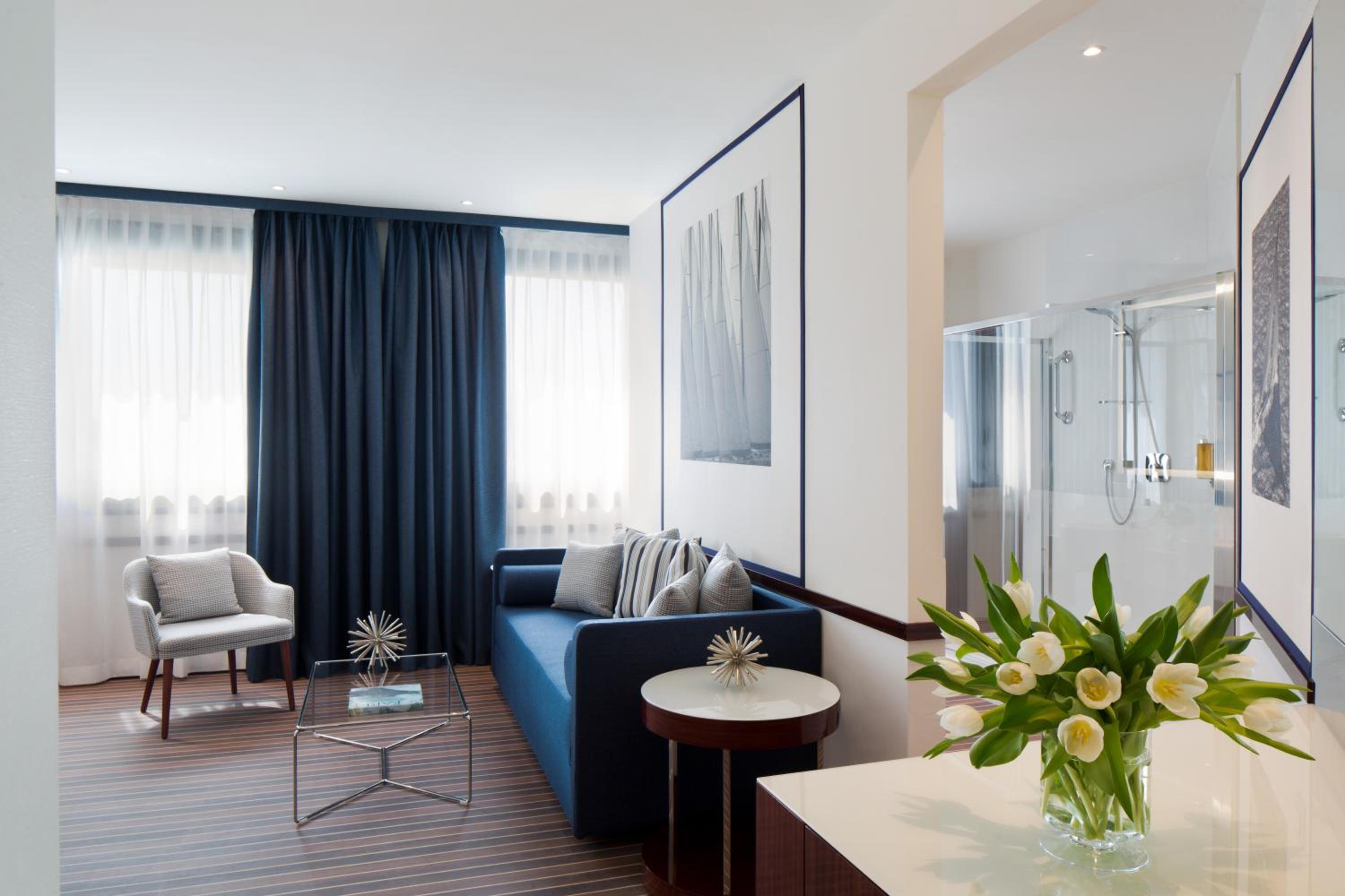 Relax in stylish comfort and modern elegance.