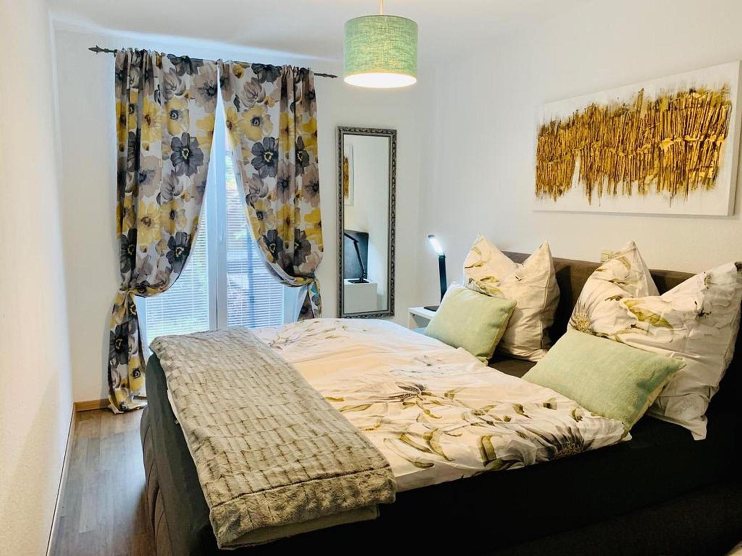 One-Bedroom Apartment with Garden View