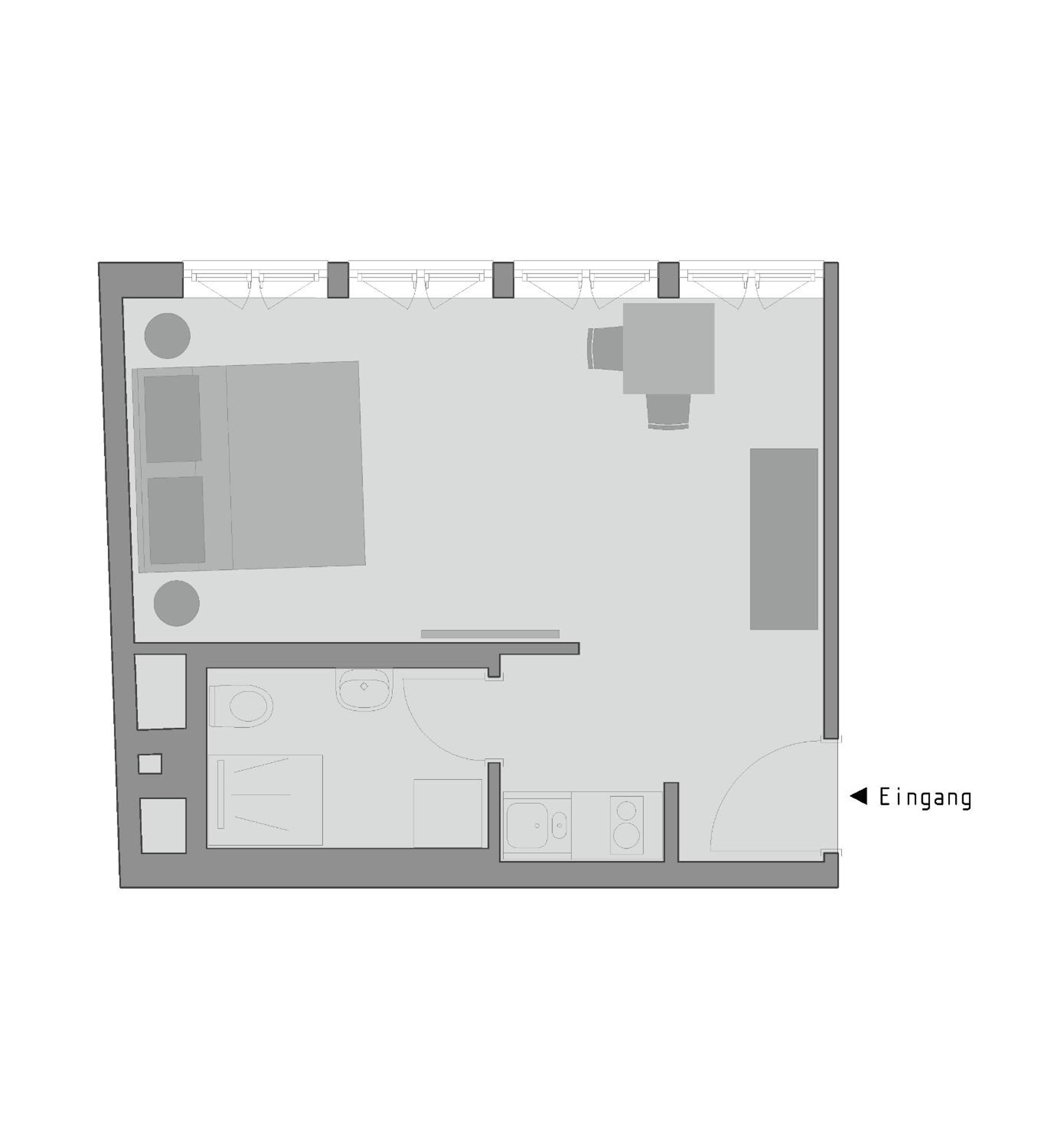 apartment cozy gray 'comfort' - Photo 4