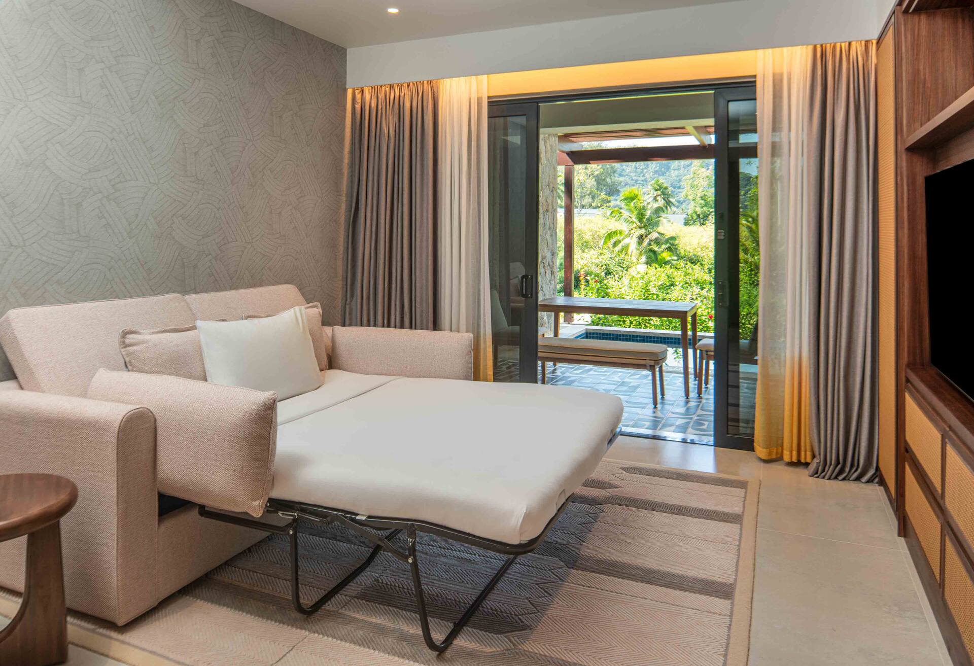 King One Bedroom Apartment with Private Pool