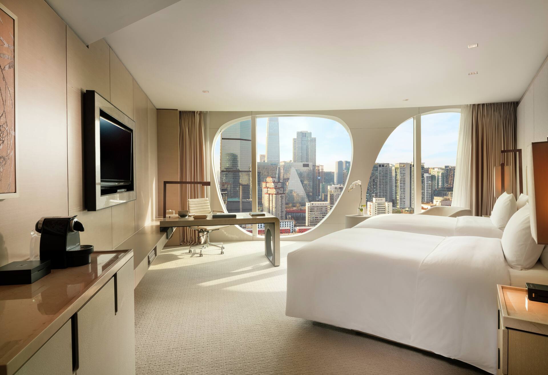 2 Single Beds Grand Premium Room with Lake Vi