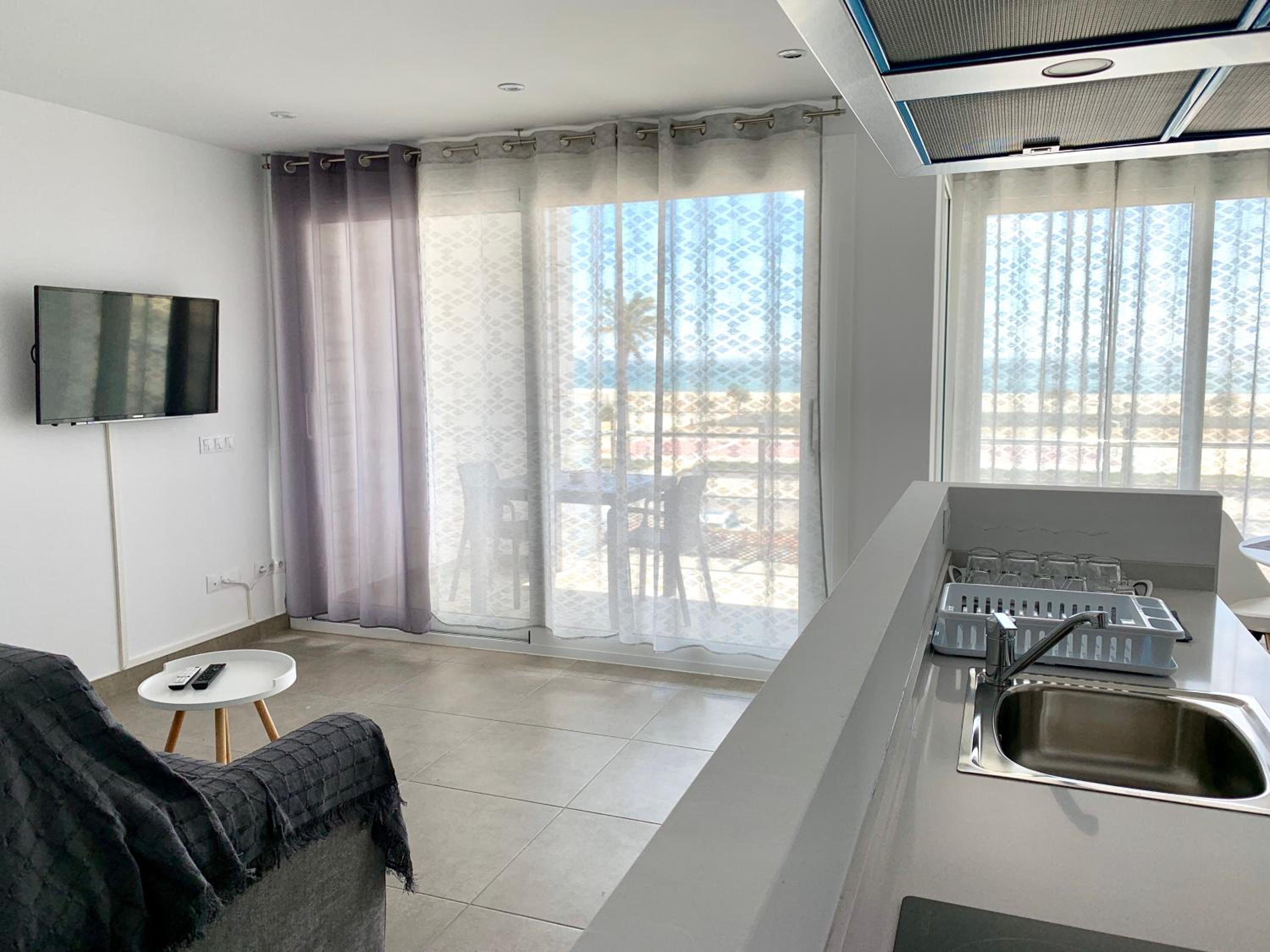 Apartamento con vista al mar